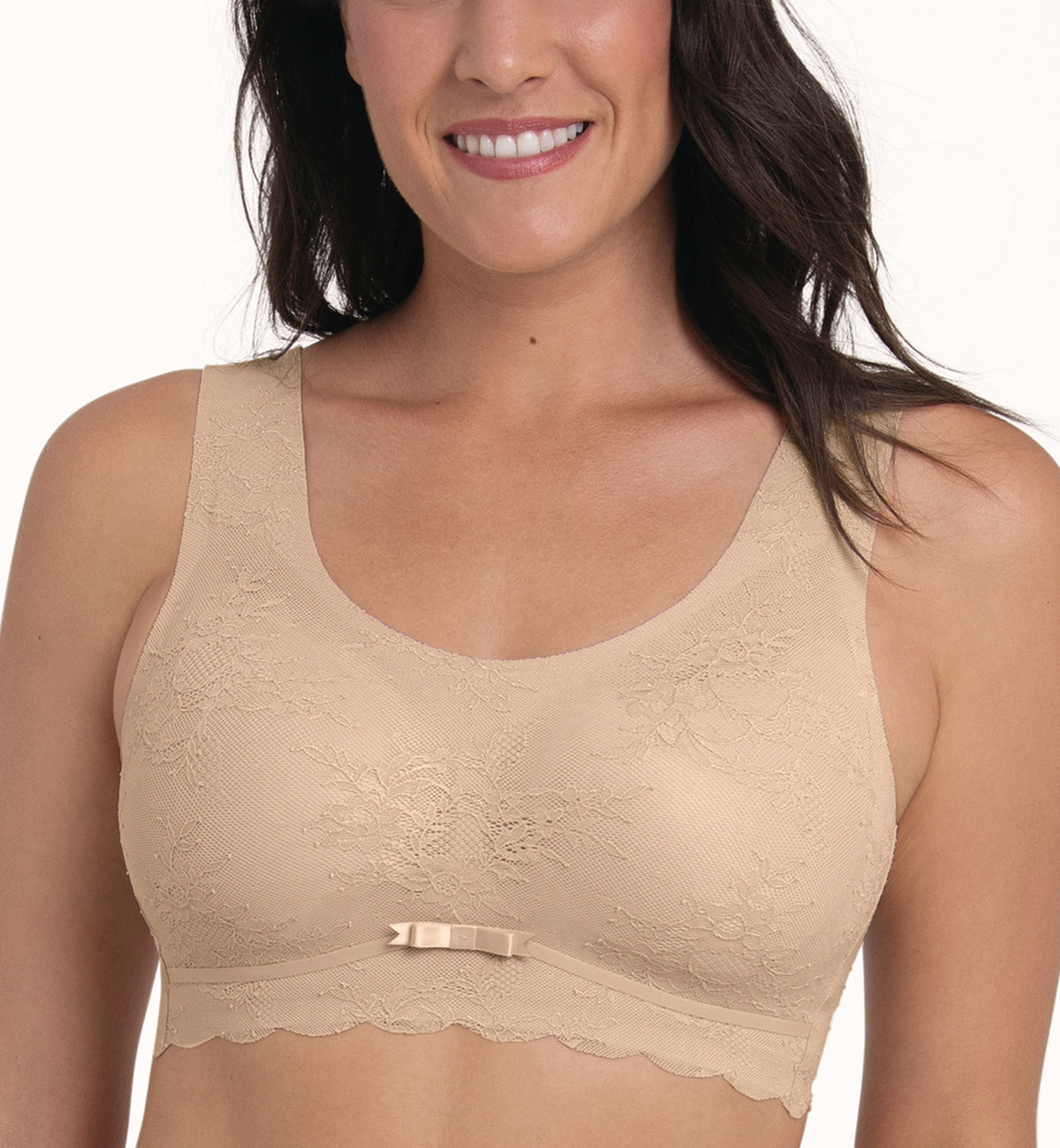 Anita Essentials Lace Lightly Padded Bralette (5400),XS,Desert - Desert,XS
