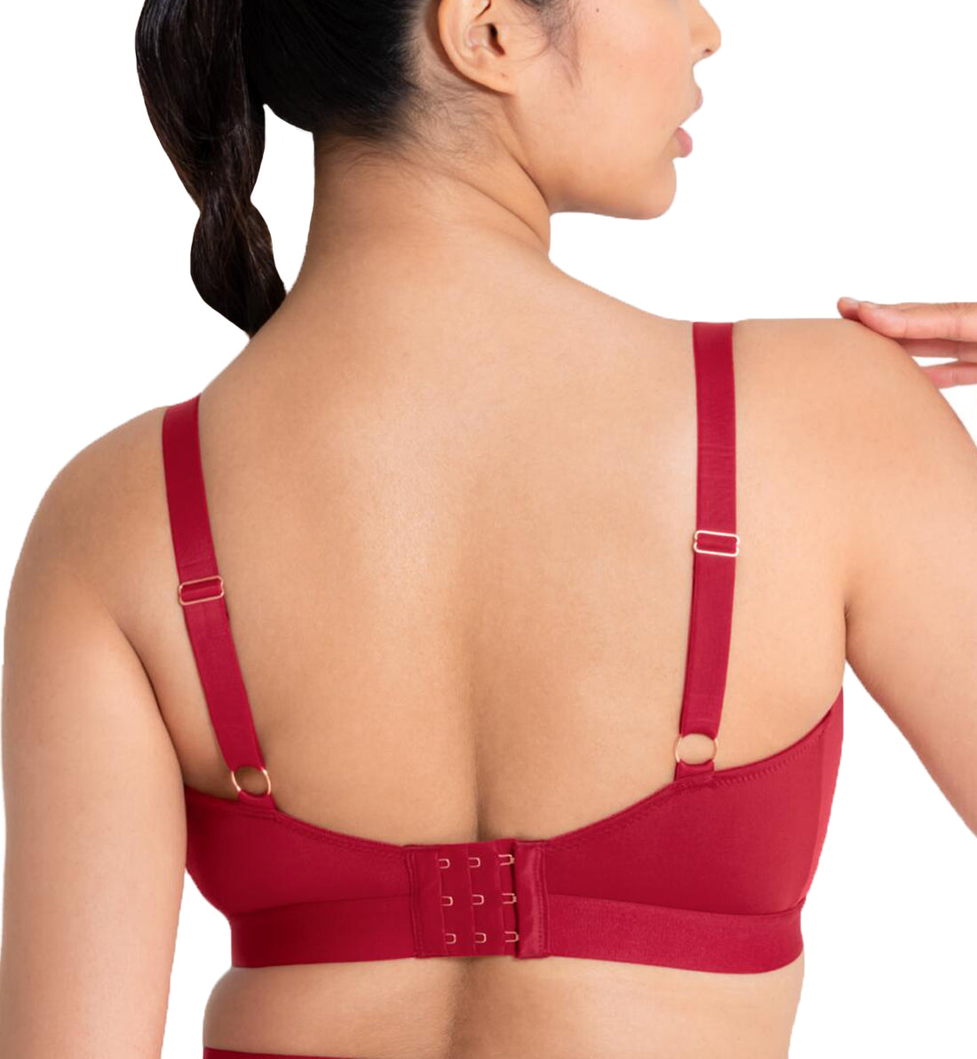 Scantilly by Curvy Kate Indulgence Plunge Bralette (ST010110)- Red