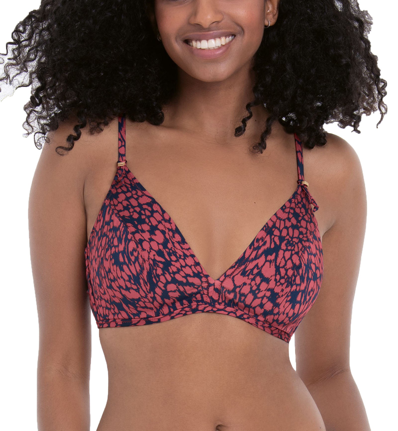 Anita Marble Beach Marielle Underwire Multiway Bikini Top (8799-1),30D,Rosewood - Rosewood,30D