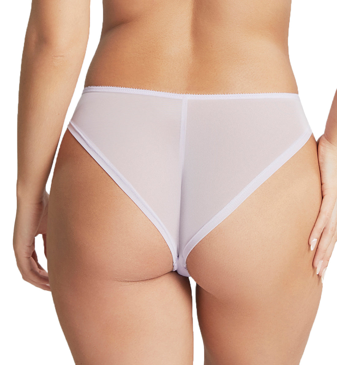 Cleo by Panache Blossom Brazilian Brief (10582),XS,Lilac - Lilac,XS
