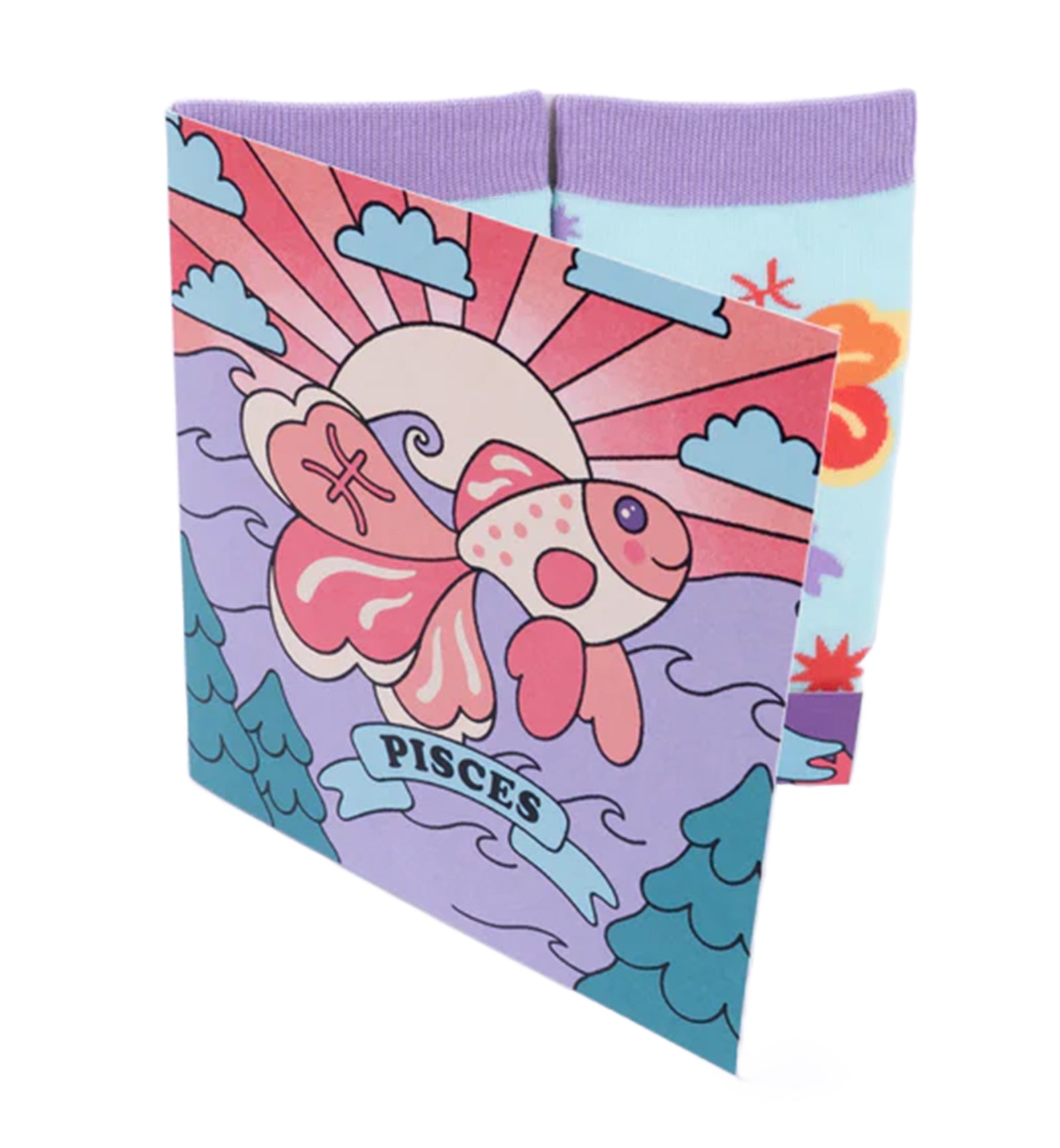 SOCK it to me Zodiac Gift Set (ZOD012),Pisces - Pisces,One Size