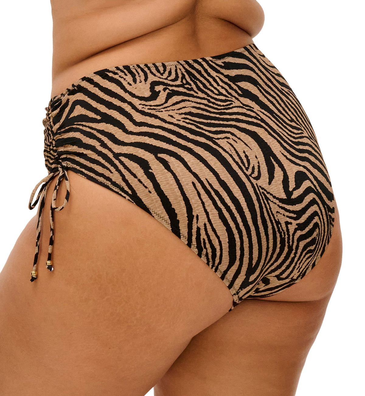 Elomi Tortoli Bay Adjustable Side Swim Brief (ES803773),UK 12,Natural - Natural,UK 12