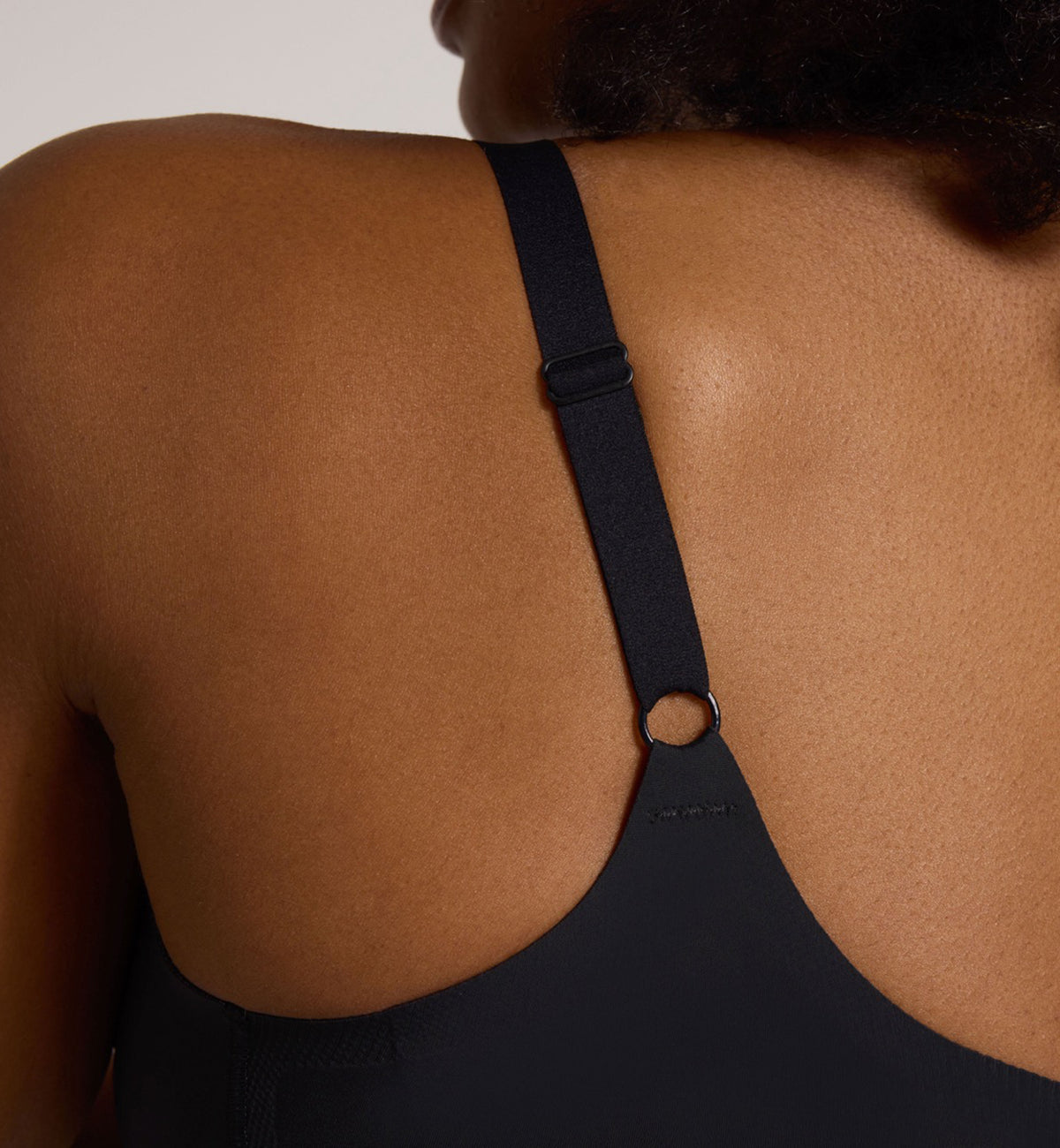 Evelyn & Bobbie STRUCTURED SCOOP Bralette (1801),Small,Black - Black,Small