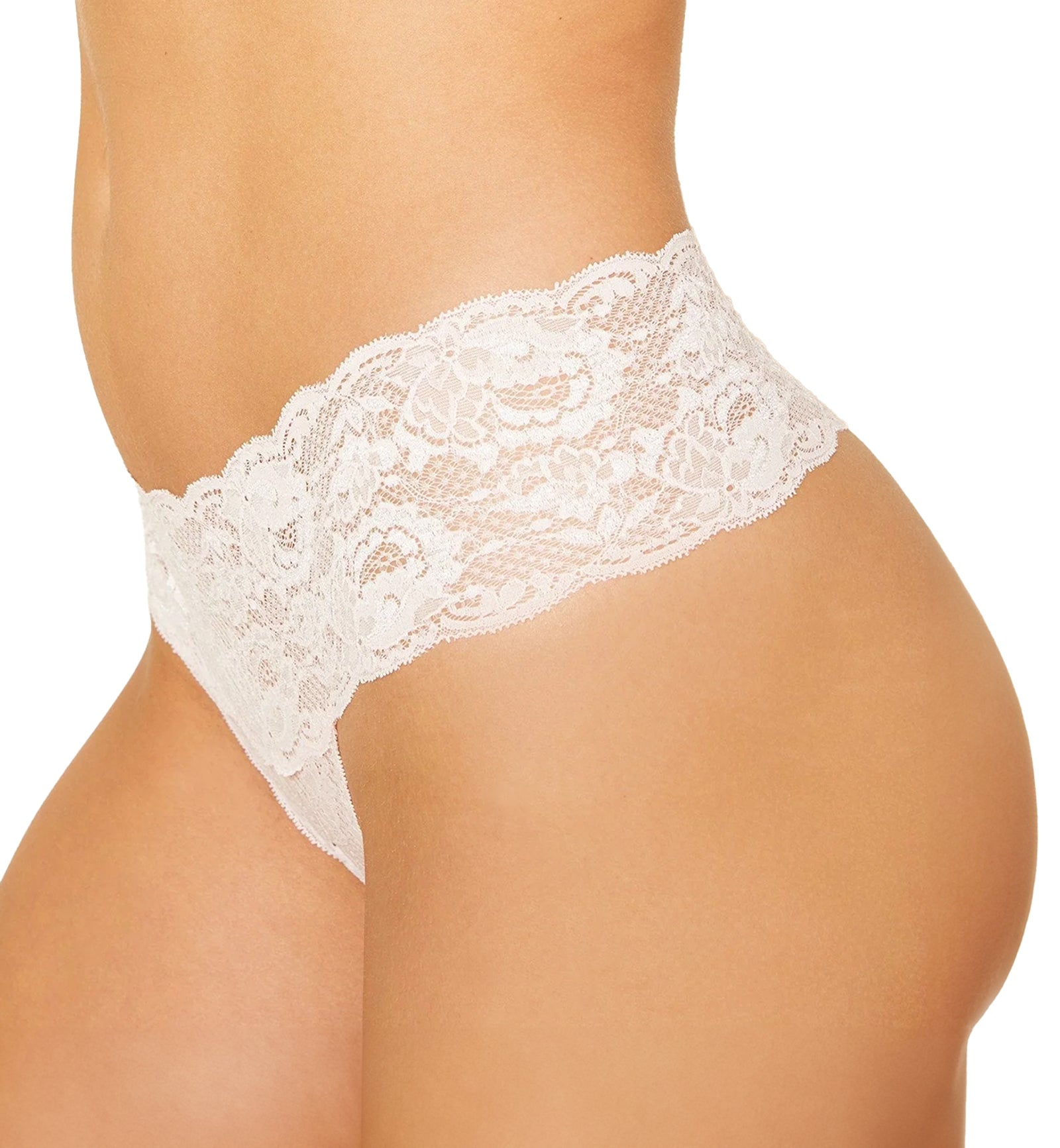 Cosabella Never Say Never Comfie Thong (NEVER0343),S/M,Pink Lilly - Pink Lilly,S/M