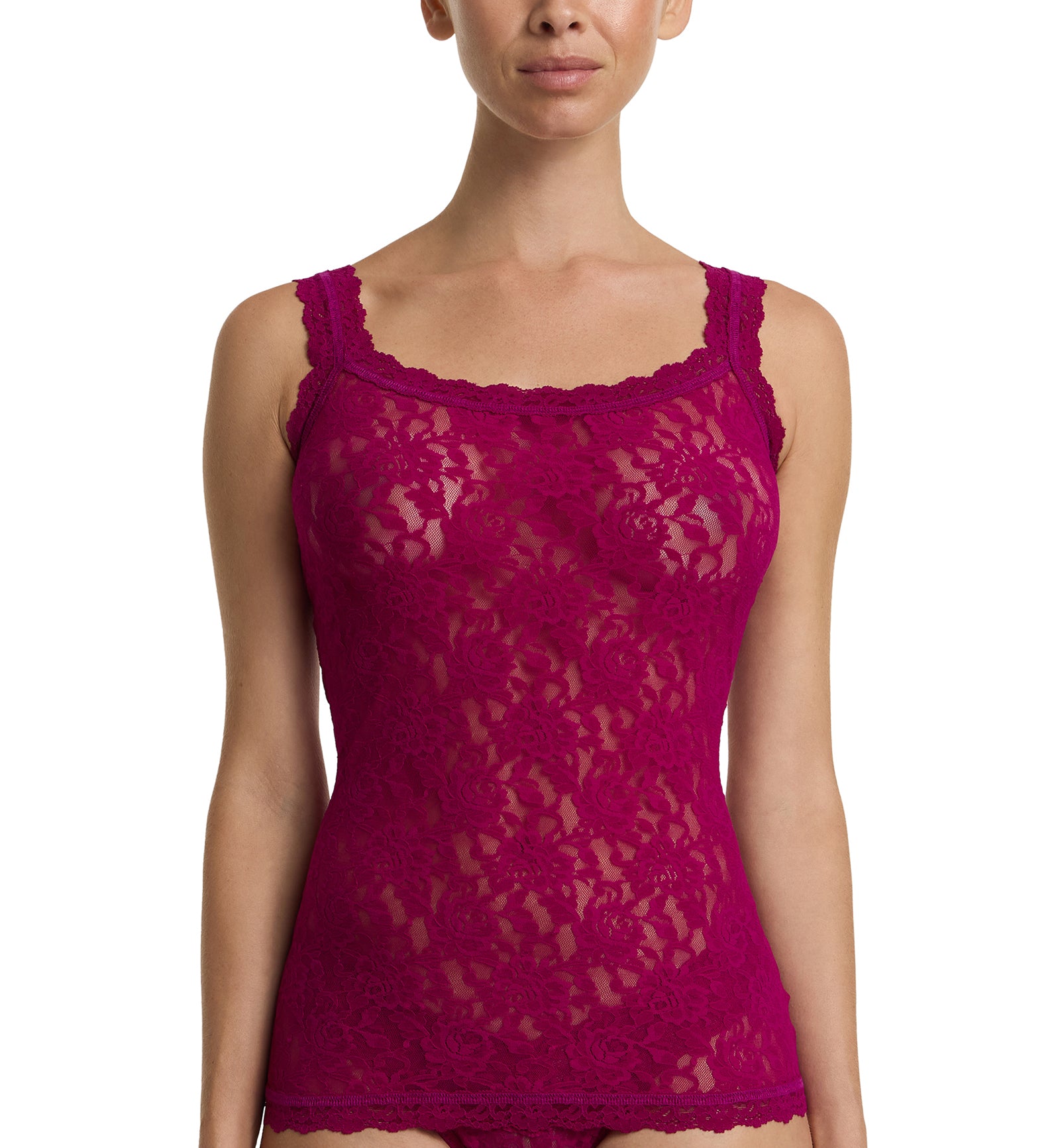 Hanky Panky Signature Lace Unlined Camisole (1390LP),XS,From The Vine - From The Vine,XS