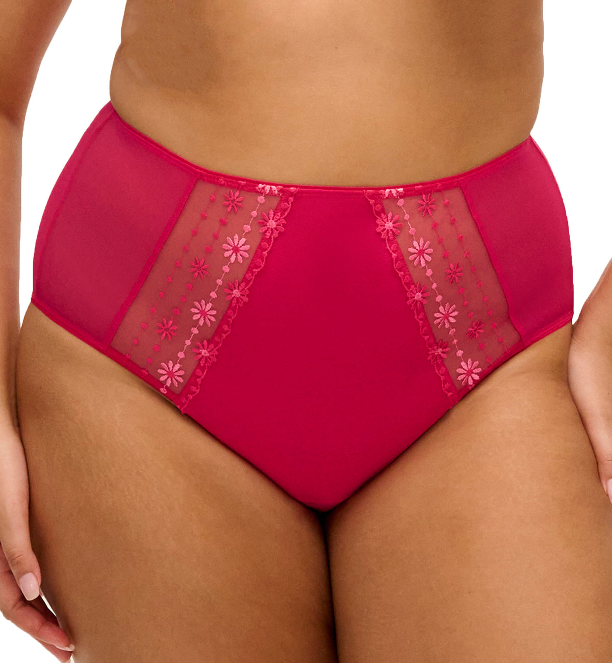 Elomi Matilda Matching Full Panty Brief (8906),Medium,Hot Pink - Hot Pink,Medium