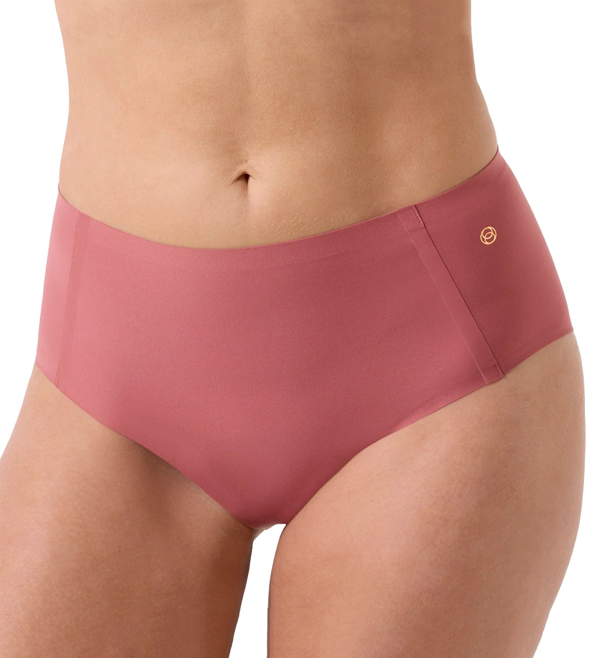Evelyn & Bobbie High-Waisted Retro Bikini Panty (1704),US 0-14,Pink Canyon - Pink Canyon,US 0-14