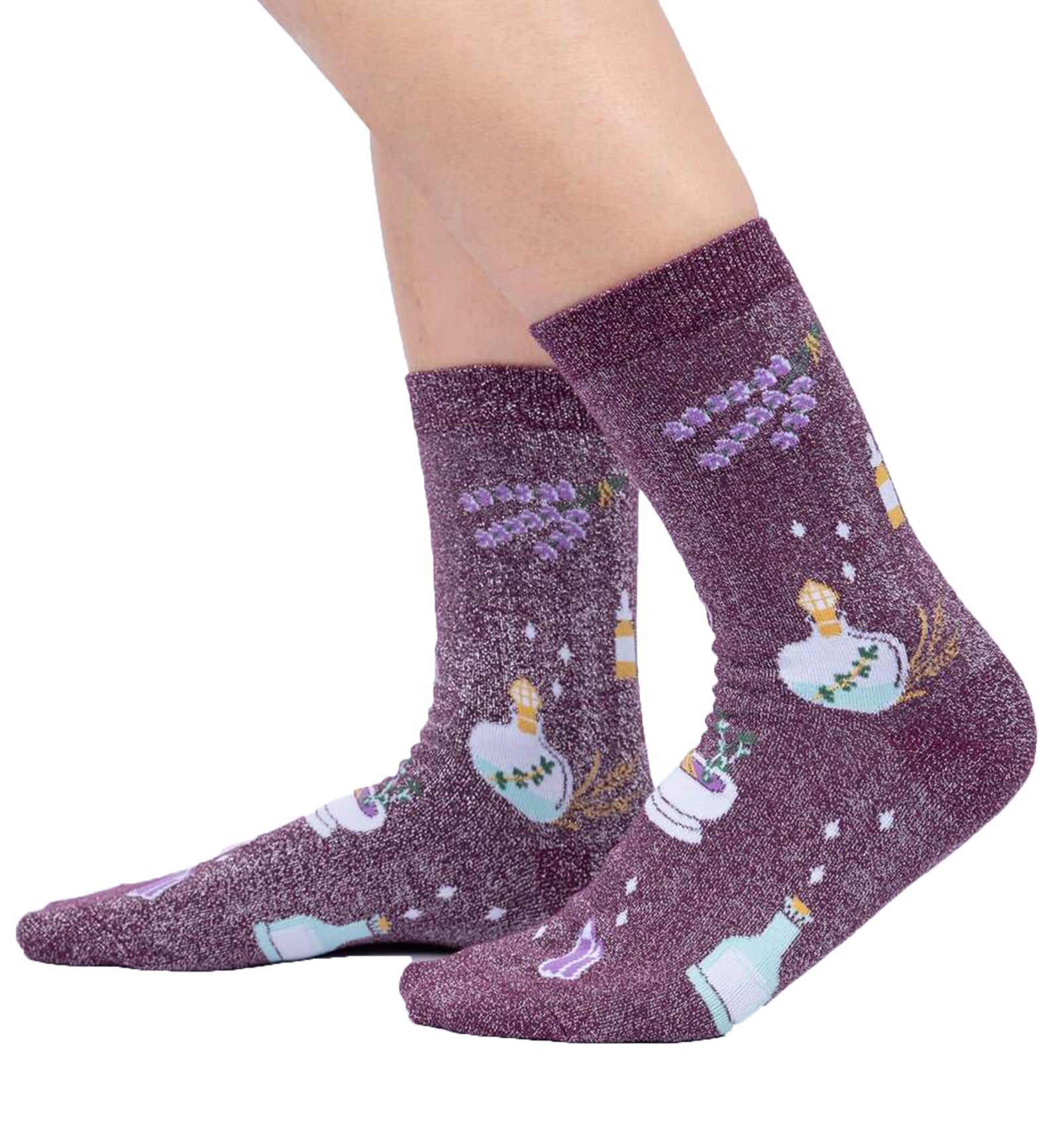 SOCK it to me Women's Crew Socks (W0438),Lotions and Potions - Lotions and Potions,One Size