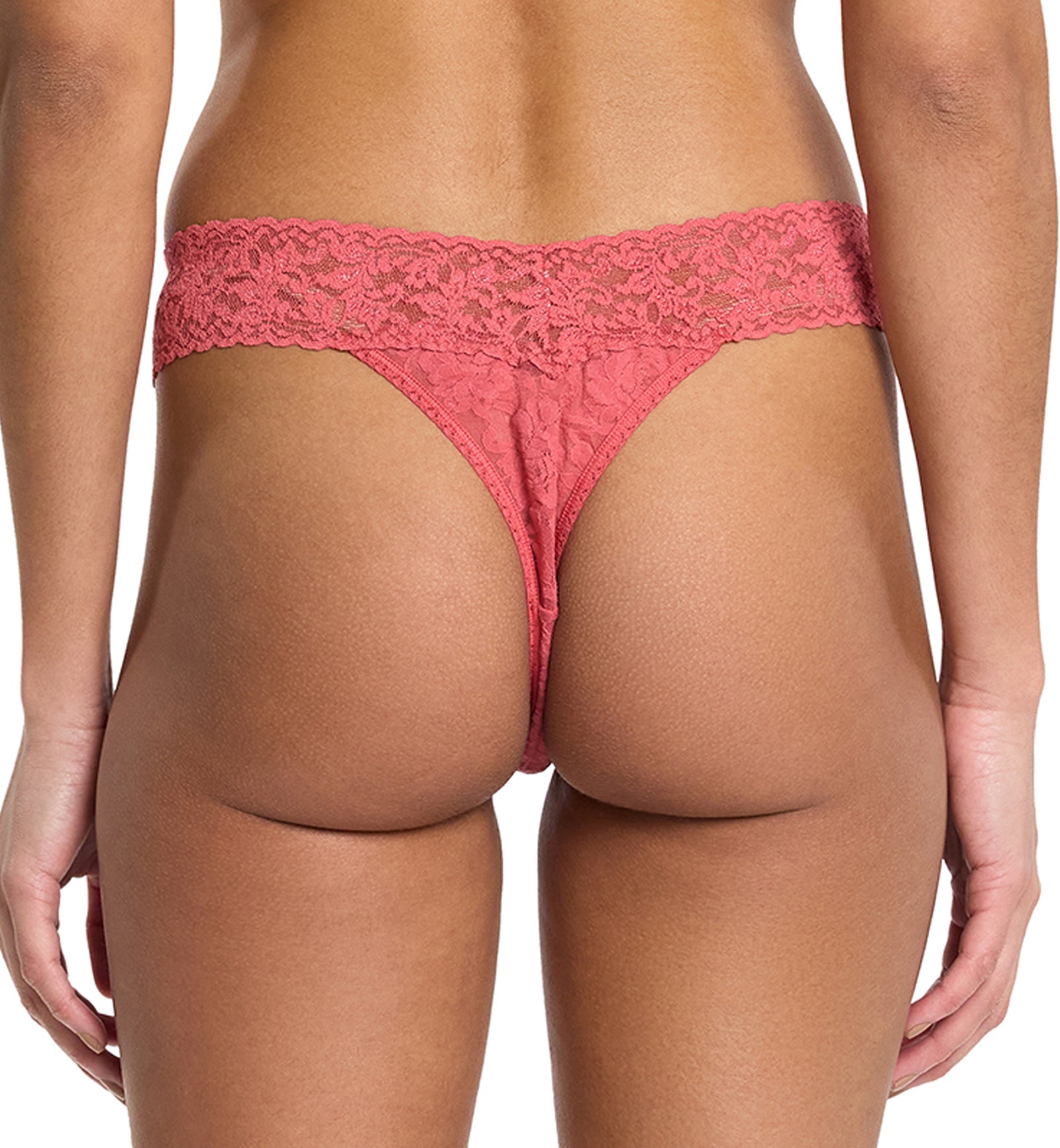 Hanky Panky Signature Lace Original Rise Thong (4811P),Naples - Naples,One Size
