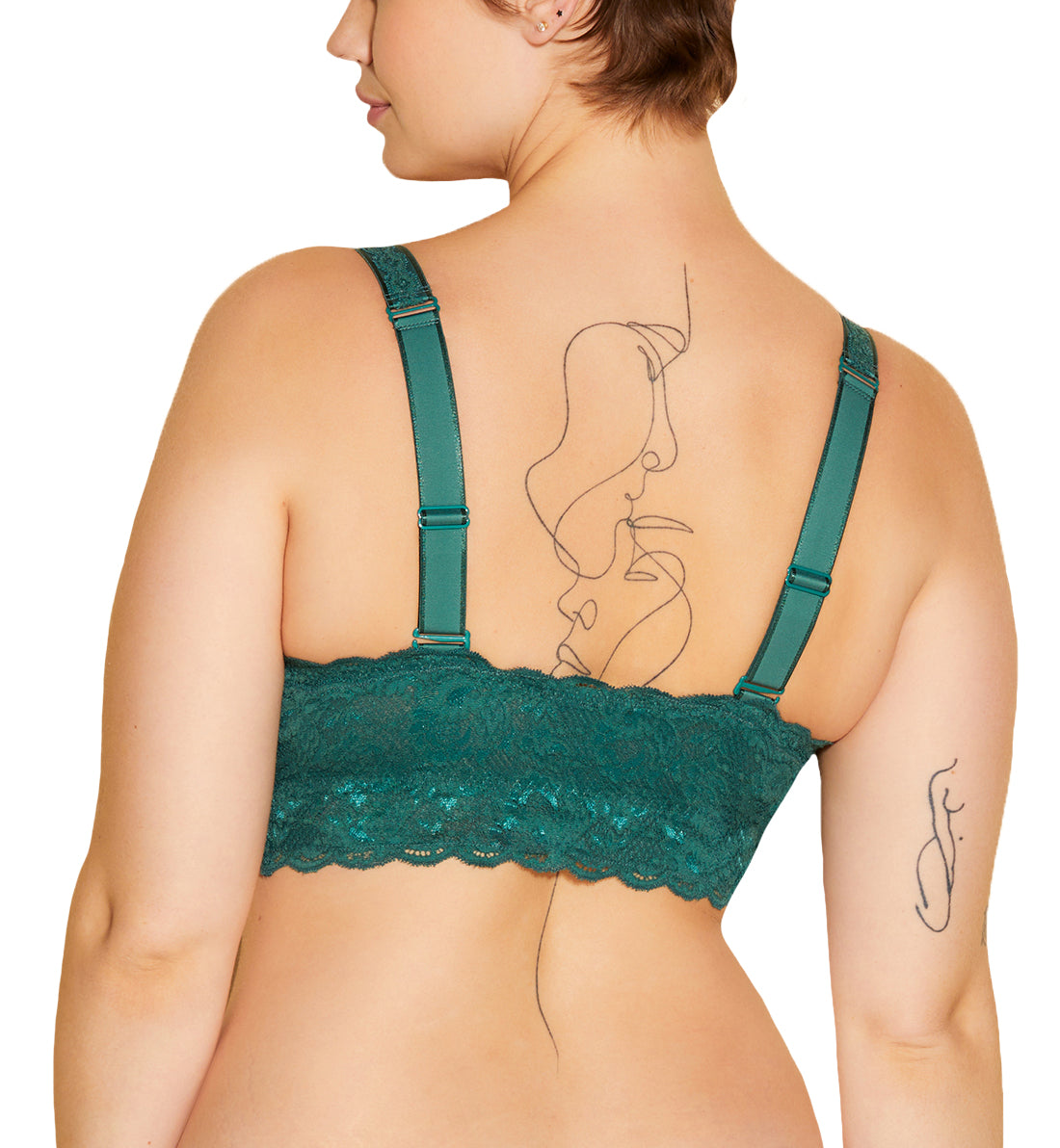 Cosabella Never Say Never SUPER CURVY Sweetie Bralette (NEVER1340),XS,Congo - Congo,XS