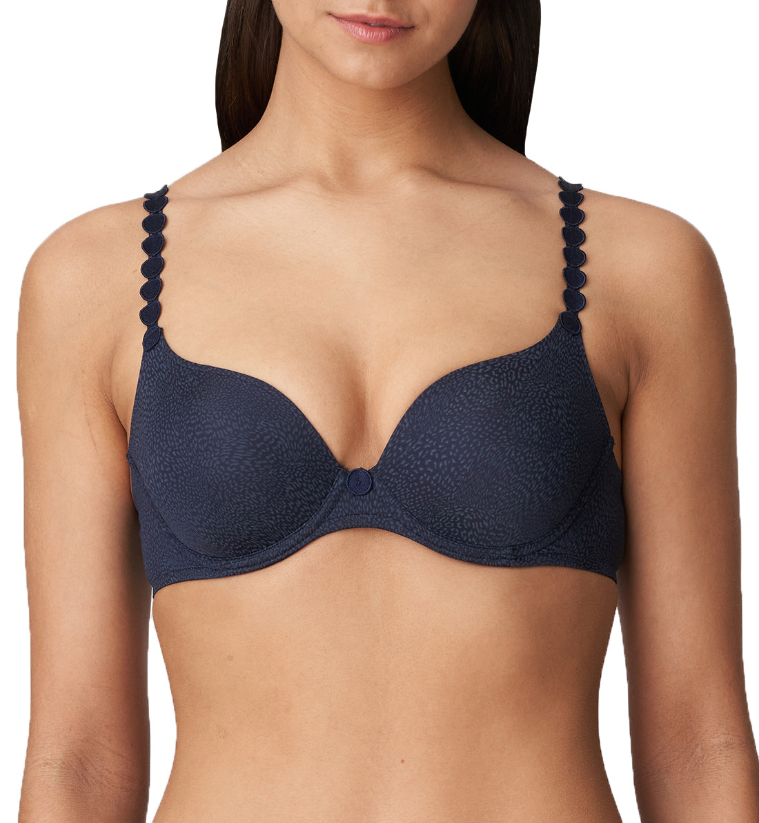 Marie Jo Tom Convertible Seamless Underwire Bra (0120826),32A,Majestic Blue - Majestic Blue,32A