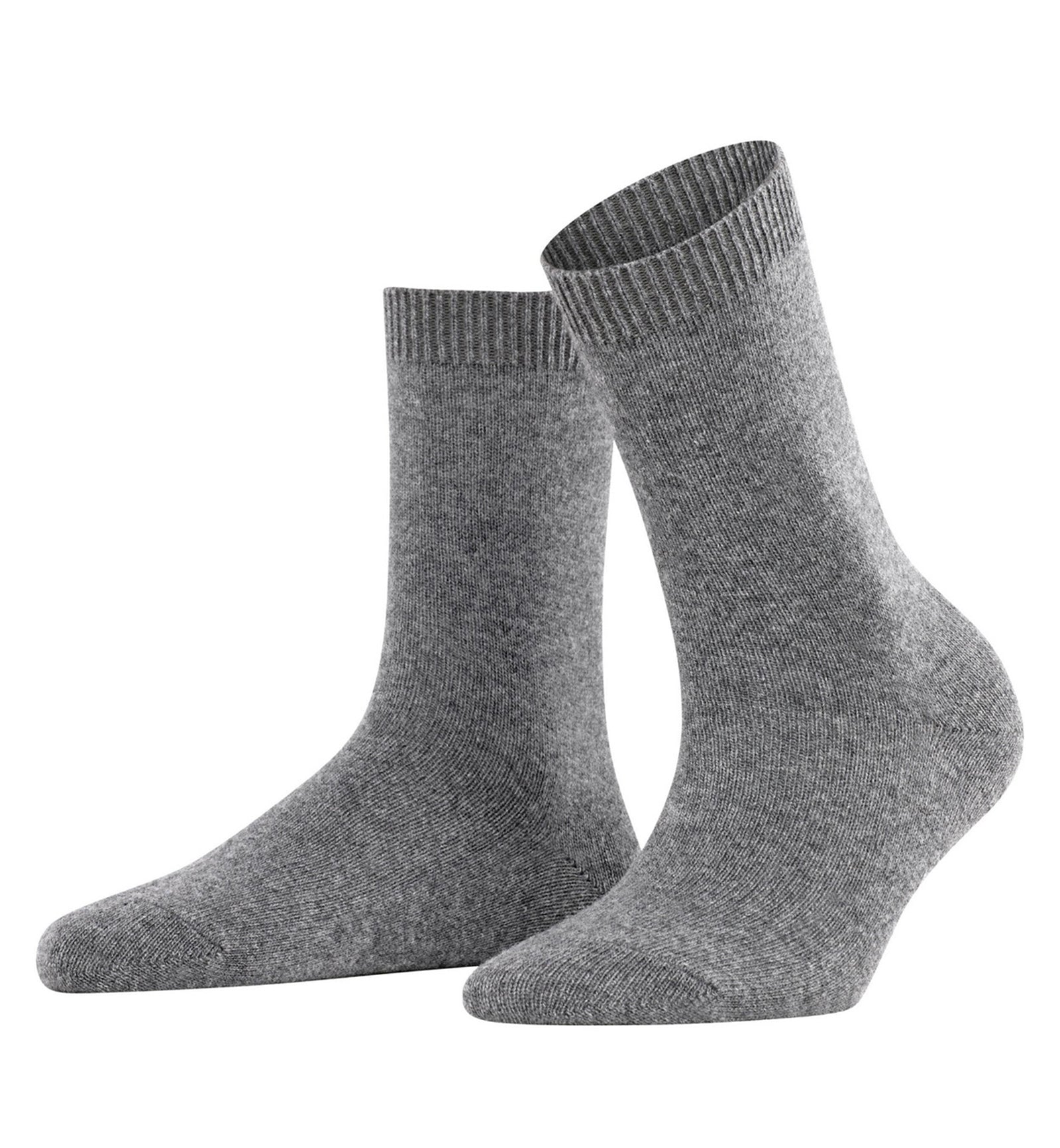 FALKE Cosy Wool Crew Socks (47548),5/7.5,Grey Mix - Grey Mix,5/7.5