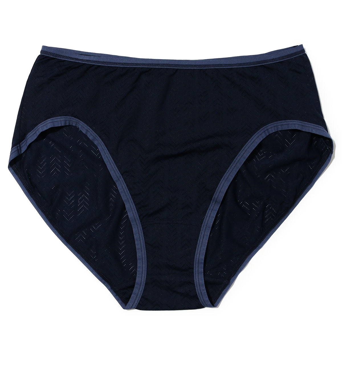 Hanky Panky MoveCalm High Waisted Brief (2P2264),XS,Blackberry Crumble/Waterfall Blue - Blackberry Crumble/Waterfall Blue,XS