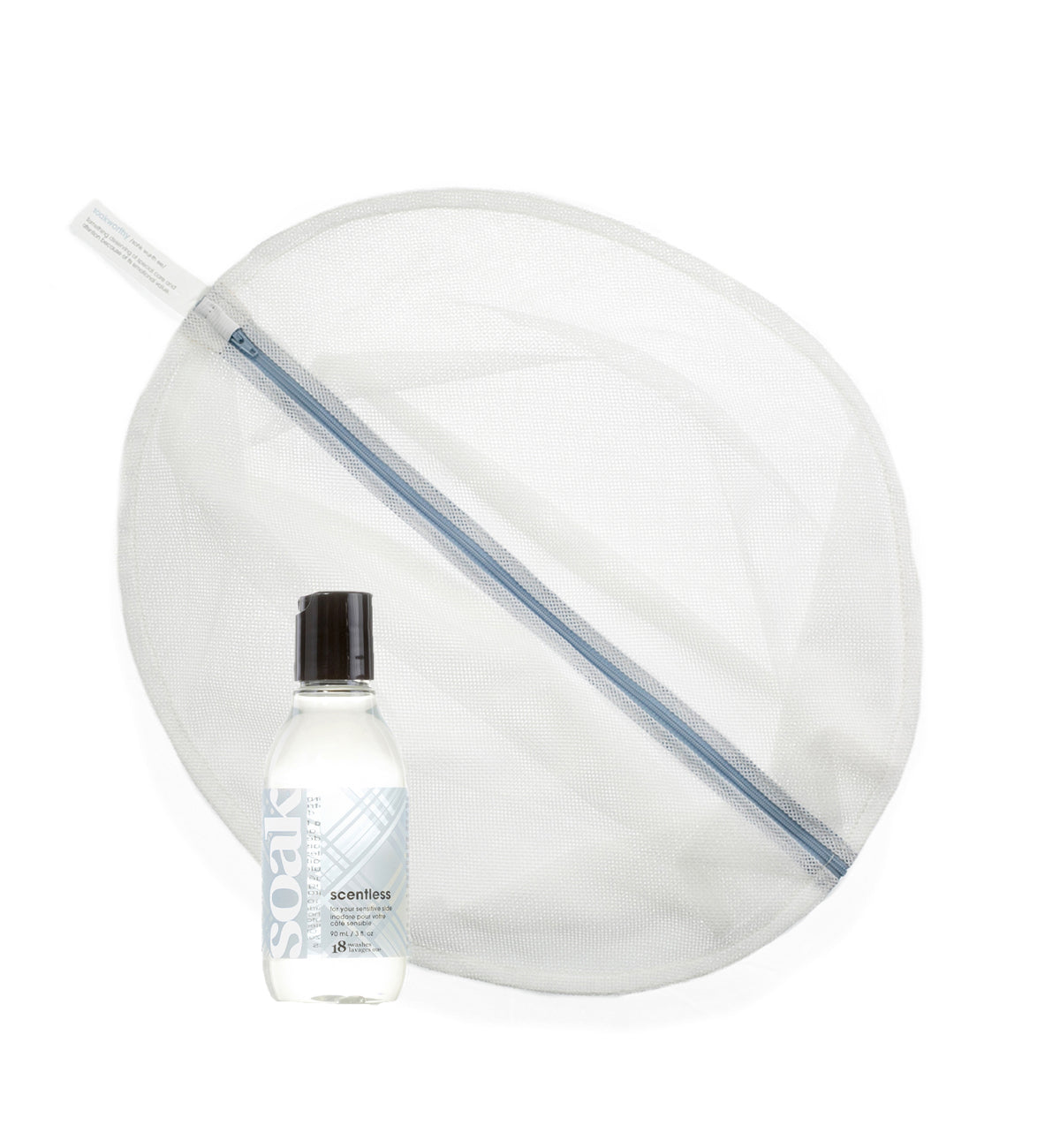 Soak Eco Wash Bag and Travel Soak Set (Slim Bag and 3 ounce Wash),Scentless - 3 oz.,Scentless