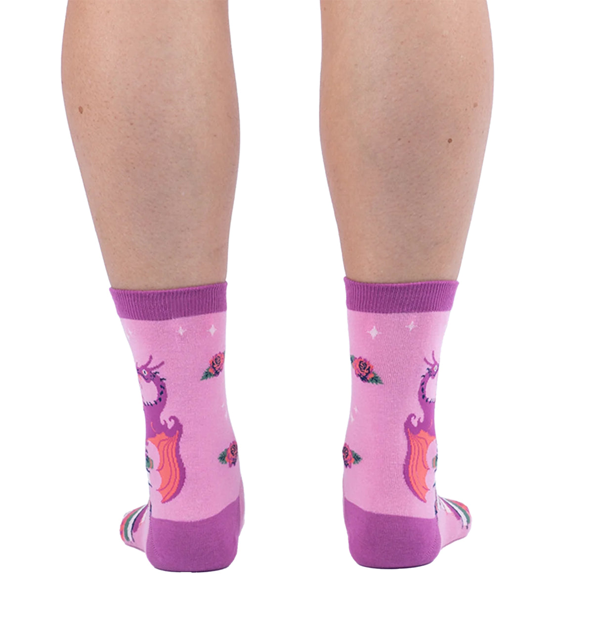 SOCK it to me Women's Crew Socks (W0552),Romantasy - Romantasy,One Size