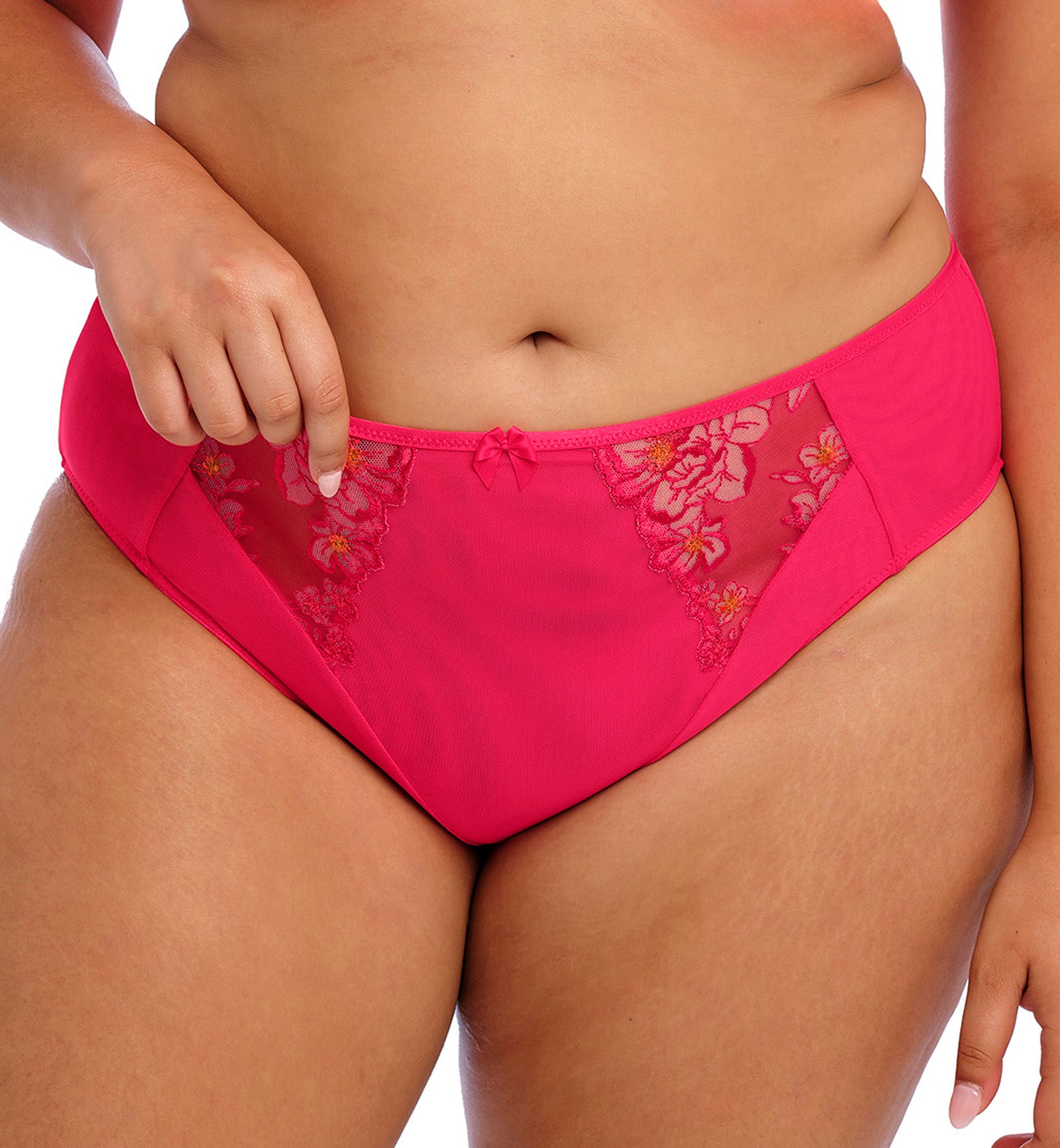 Elomi Teagan Matching High Leg Brief (302653),Small,Azalea - Azalea,Small