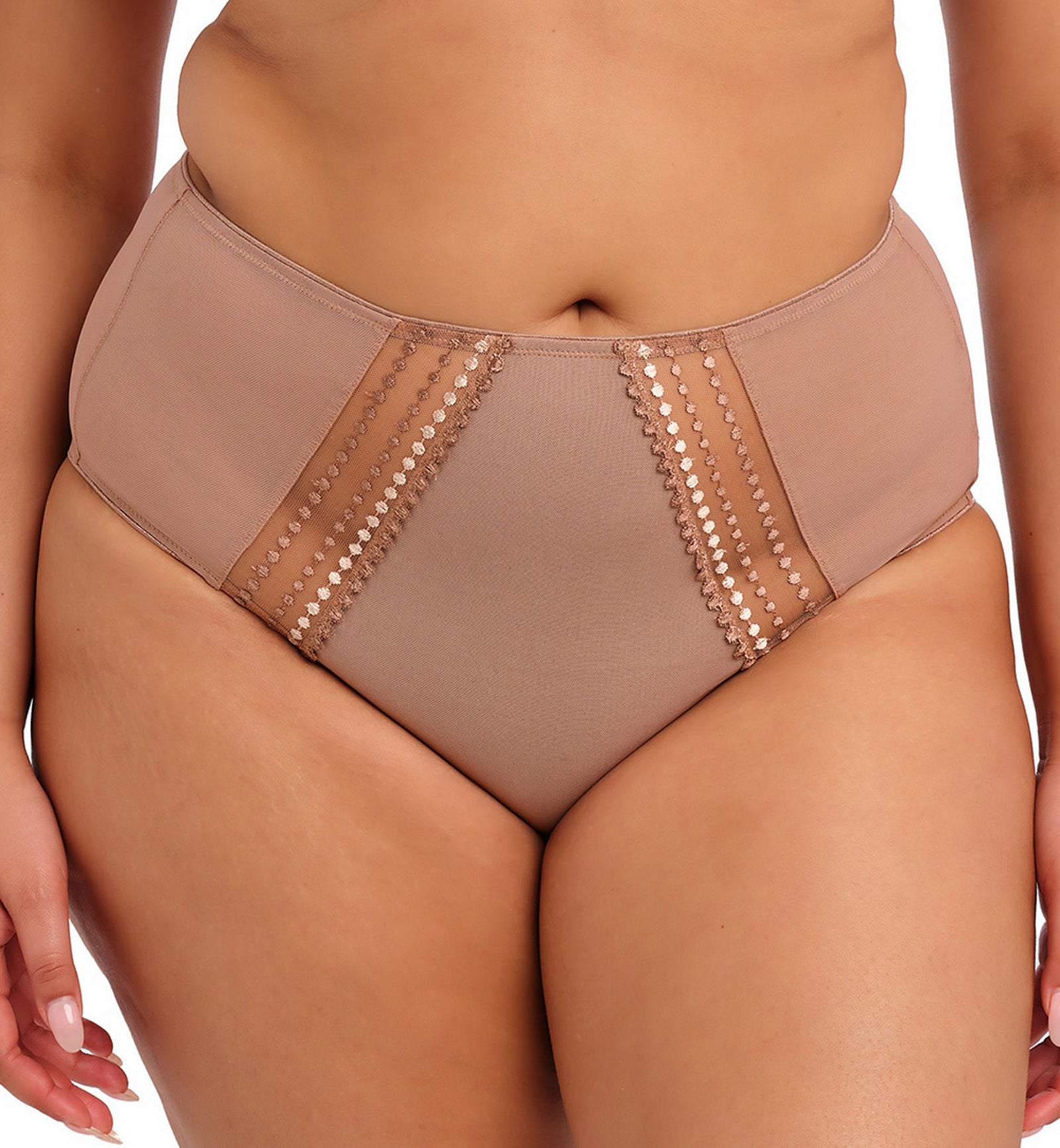 Elomi Matilda Matching Full Panty Brief (8906),Medium,Praline - Praline,Medium