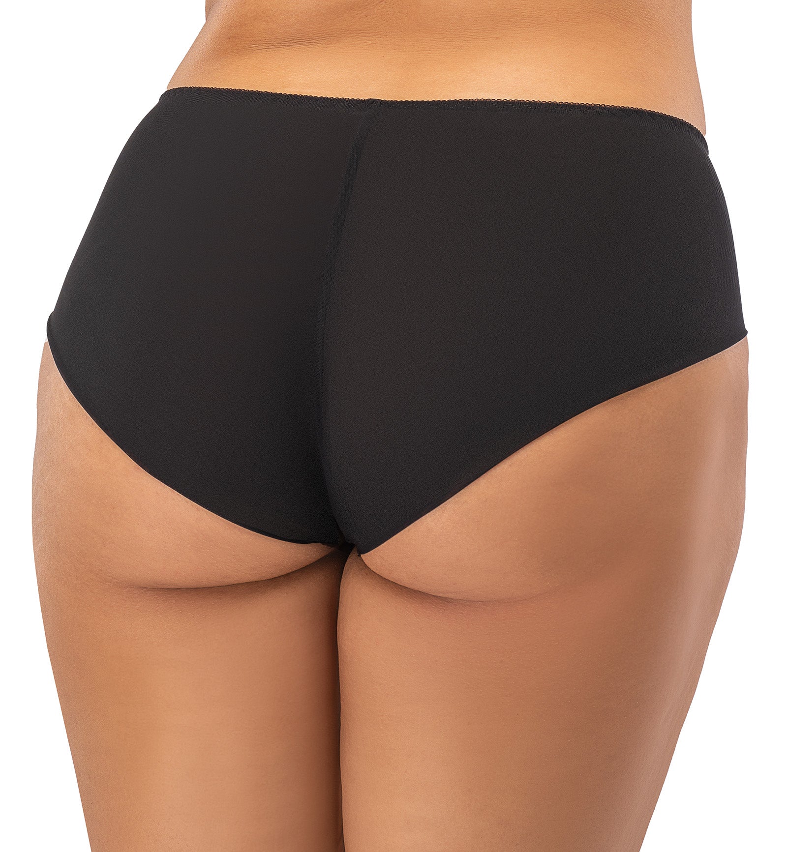 Nessa Queen Classic Panty (N02),S,Black - Black,S