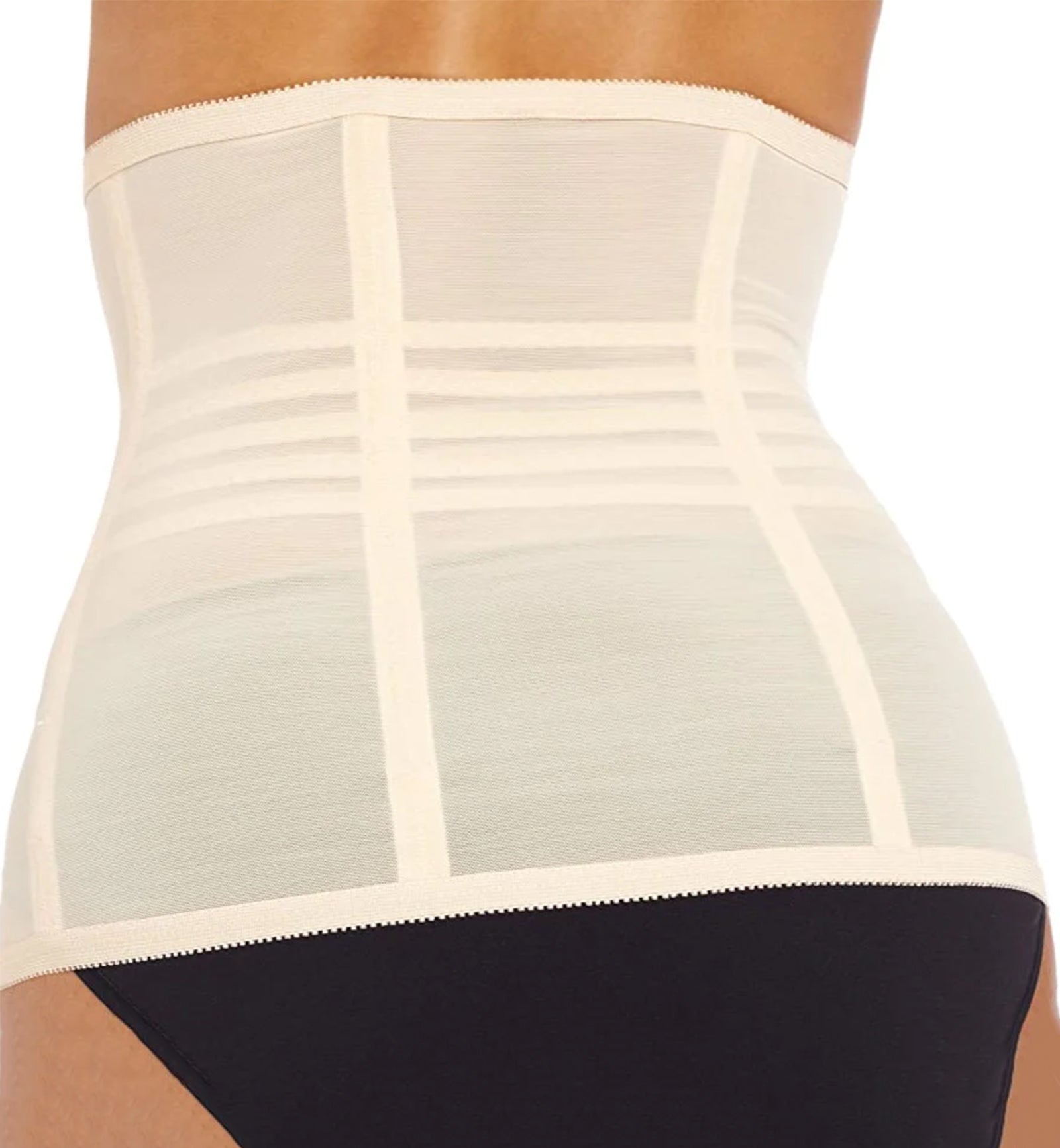 Rago Satin Panel Waist Cincher (821),XS,Beige - Beige,XS