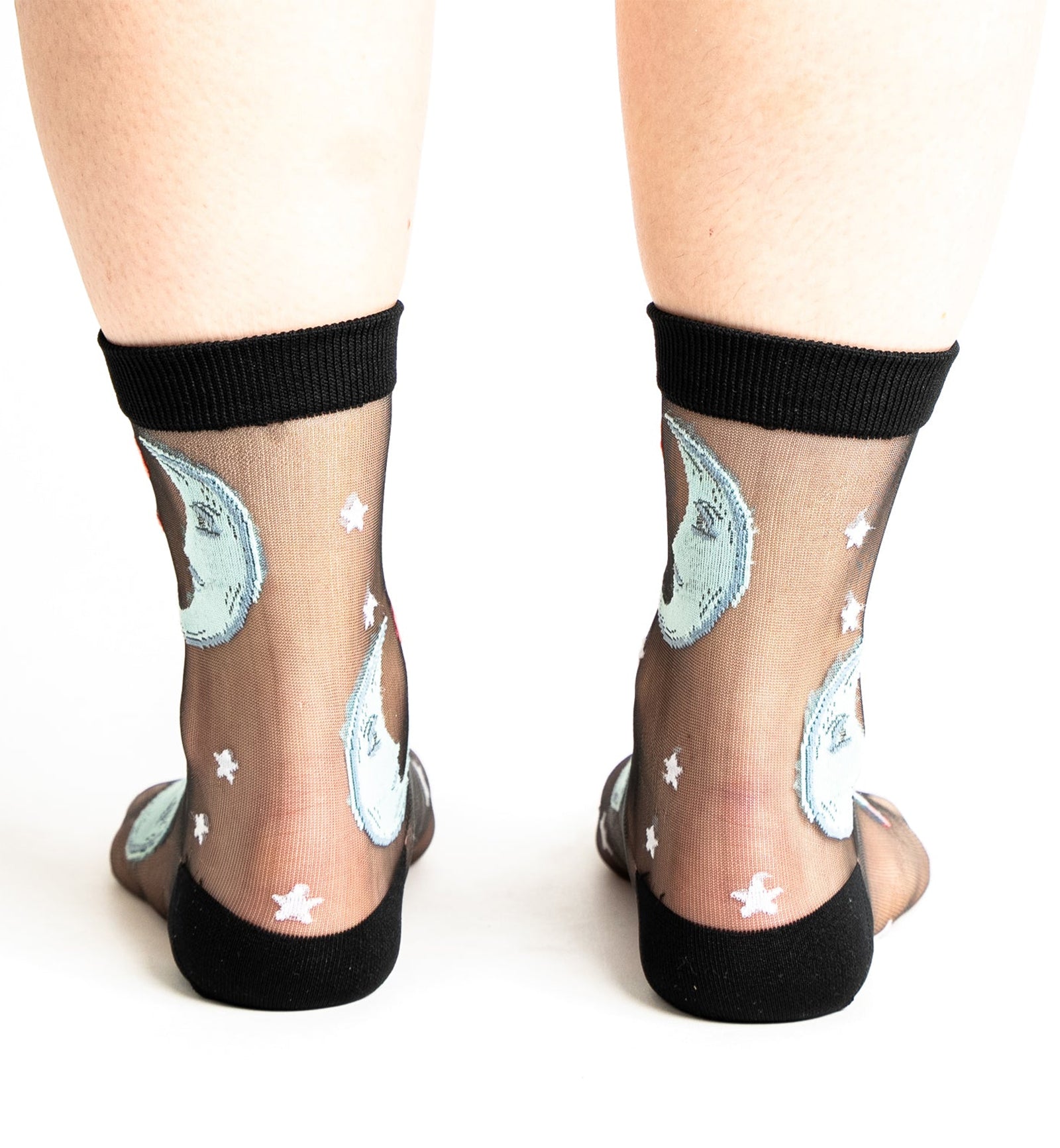 SOCK it to me Sheer Crew Socks (H0012),Once In a Blue Moon - Once In a Blue Moon,One Size