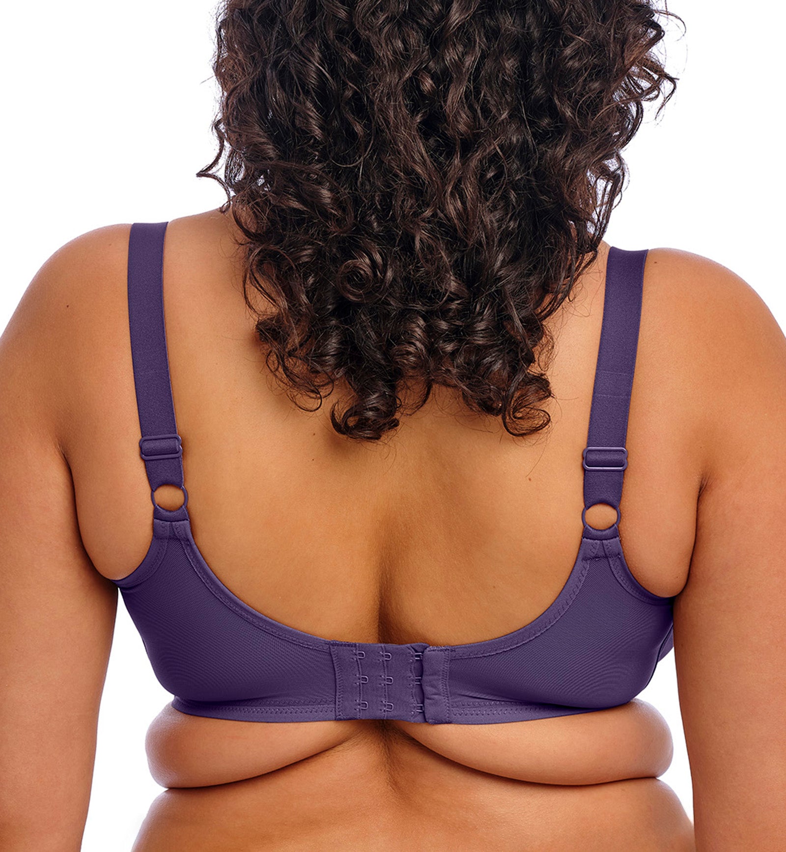 Elomi Smooth Unlined Underwire Molded Bra (4301),32GG,Midnight - Midnight,32GG