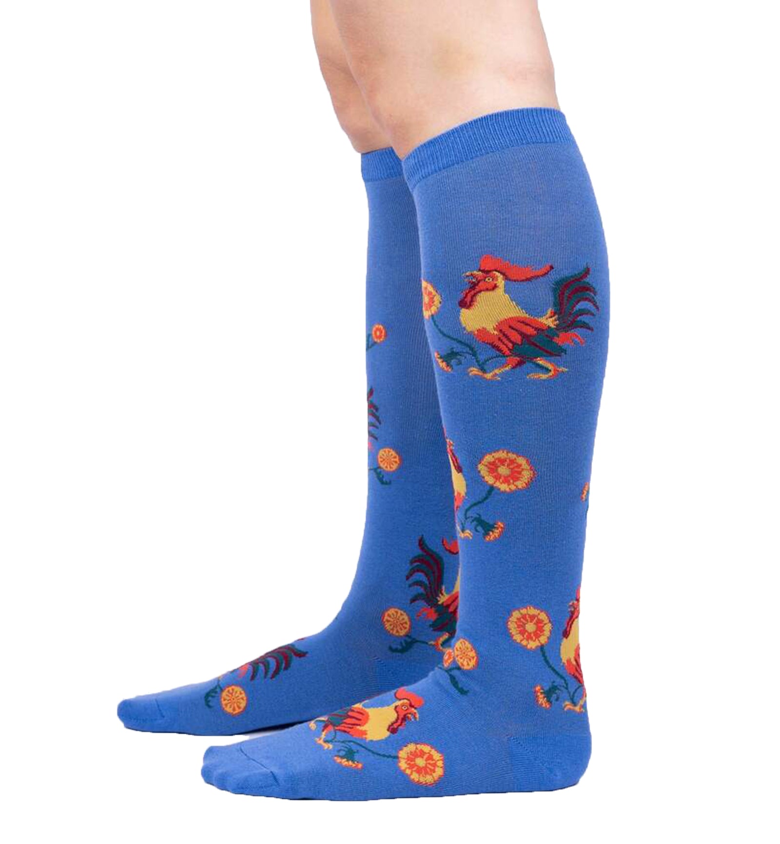 SOCK it to me Unisex Knee High Socks (F0616),Rise and Shine - Rise and Shine,One Size