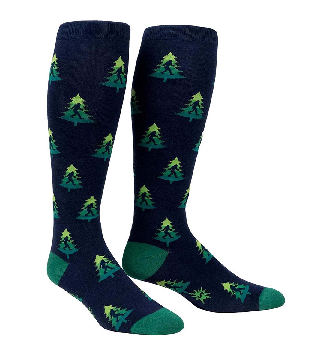 SOCK it to me Unisex Stretch-It Knee High Socks (s0122),Do You Tree What I Tree - Do You Tree What I Tree,One Size