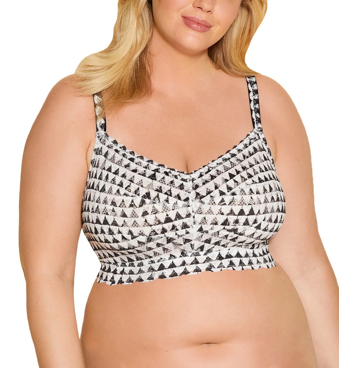 Cosabella Never Say Never Printed ULTRA CURVY Sweetie Bralette (NEVEP1322),XS,Jazzy Jeff - Jazzy Jeff,X-Small