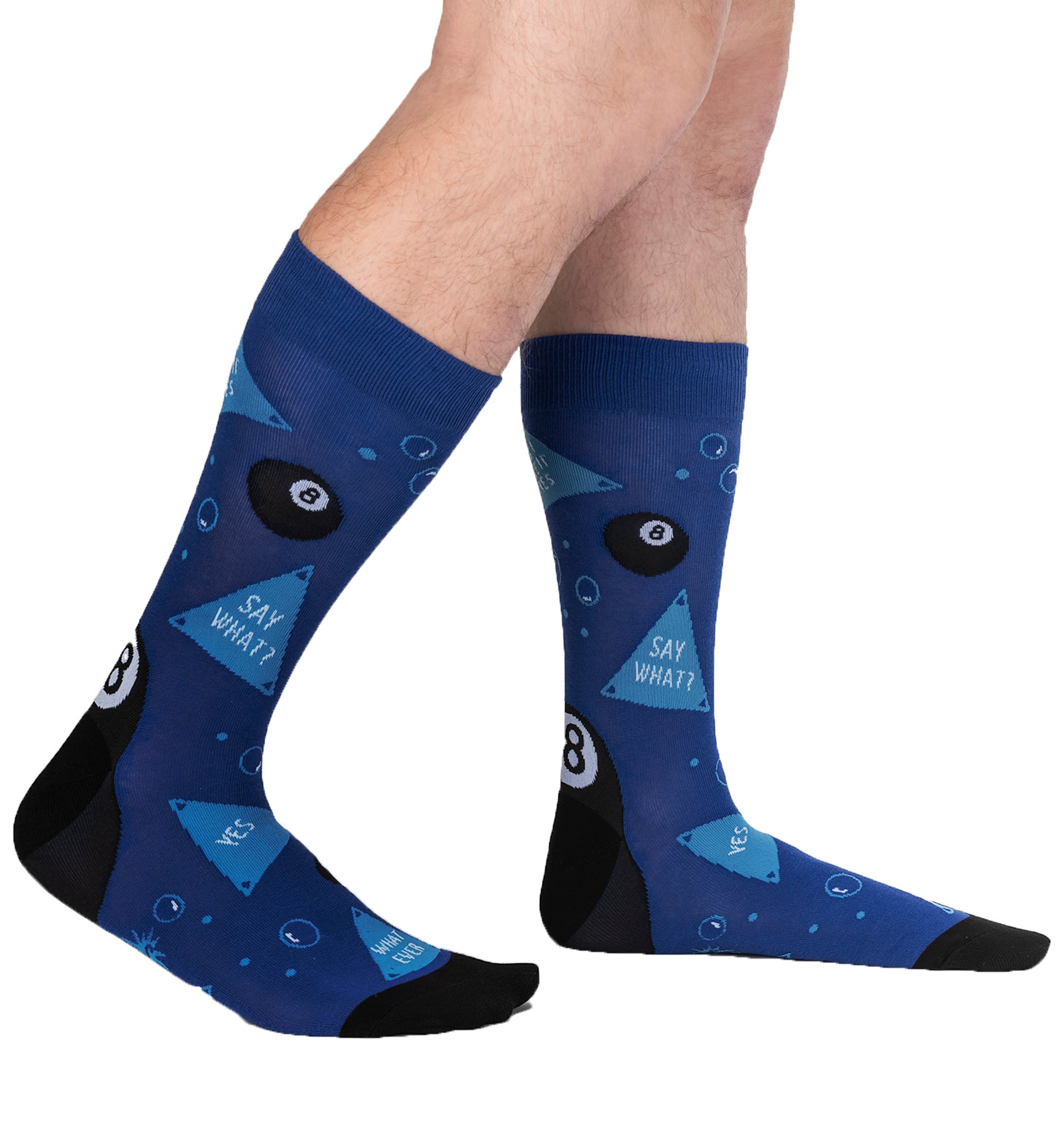 SOCK it to me Men's Crew Socks (MEF0626),Sources Say Yes - Sources Say Yes,One Size