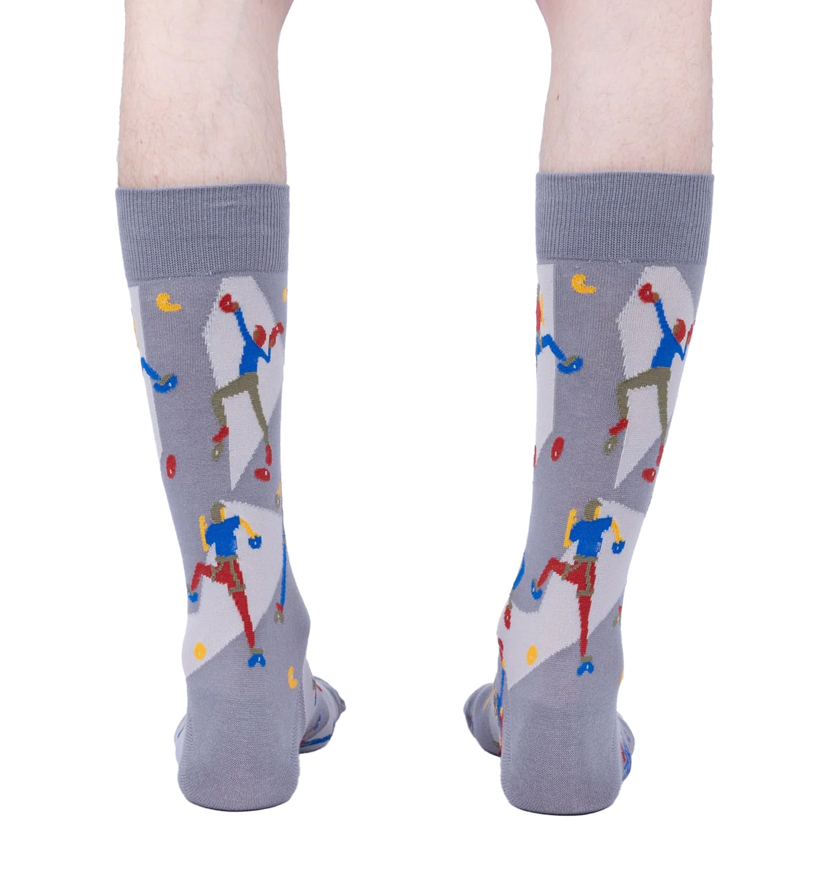 SOCK it to me Men's Crew Socks (MEF0583),Sock Climbing - Sock Climbing,One Size