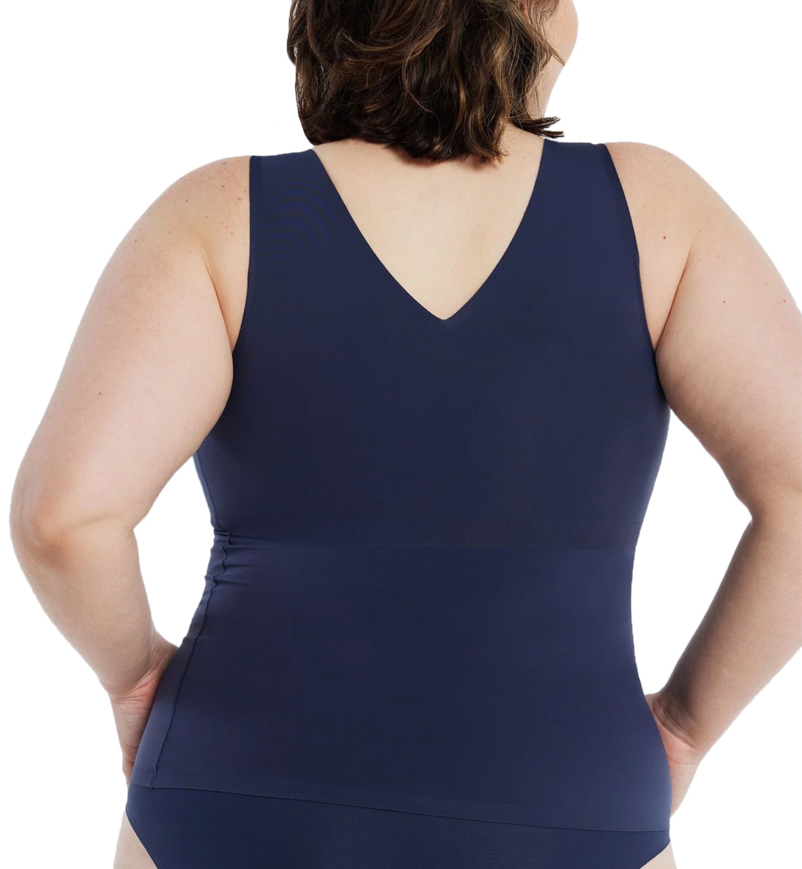 Evelyn & Bobbie DEFY Bra Tank (1829A),Small,Midnight Navy - Midnight Navy,Small