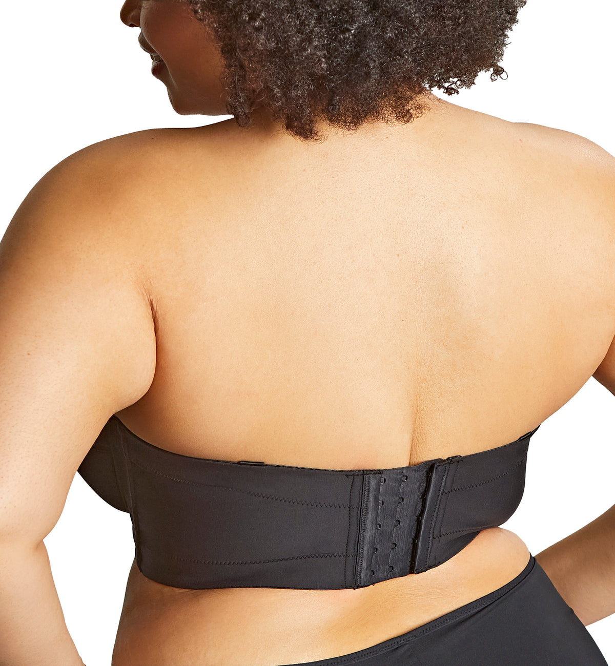 Sculptresse by Panache Dana Multiway Strapless Underwire Bra (9670),34FF,Black - Black,34FF