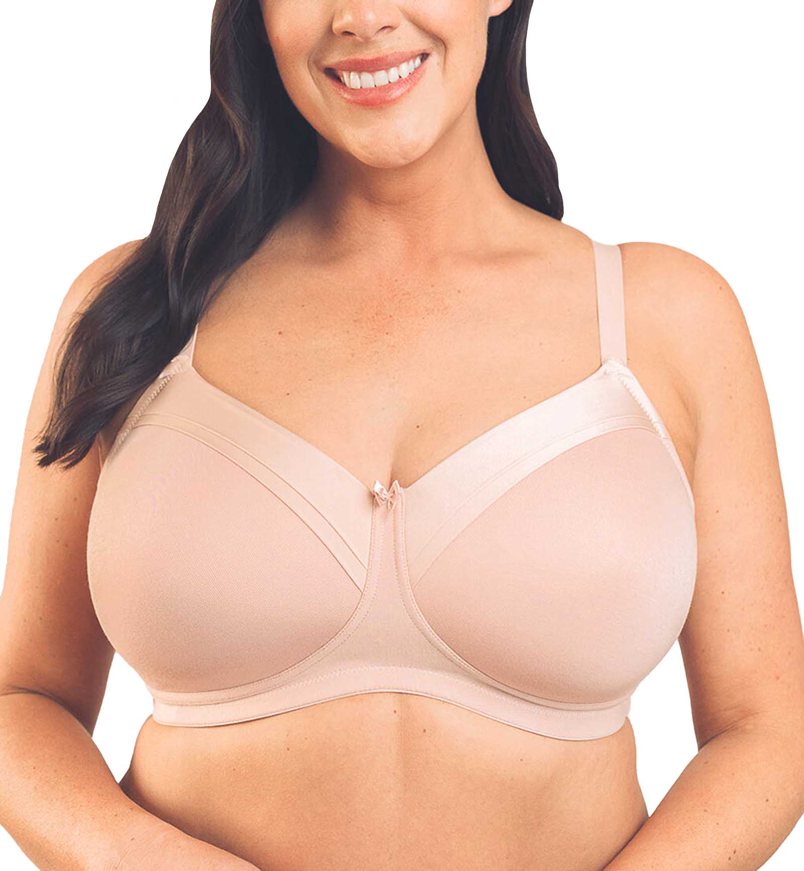 Royce Maisie Cotton Lined Non-Wire Bra (1091),30D,Blush - Blush,30D