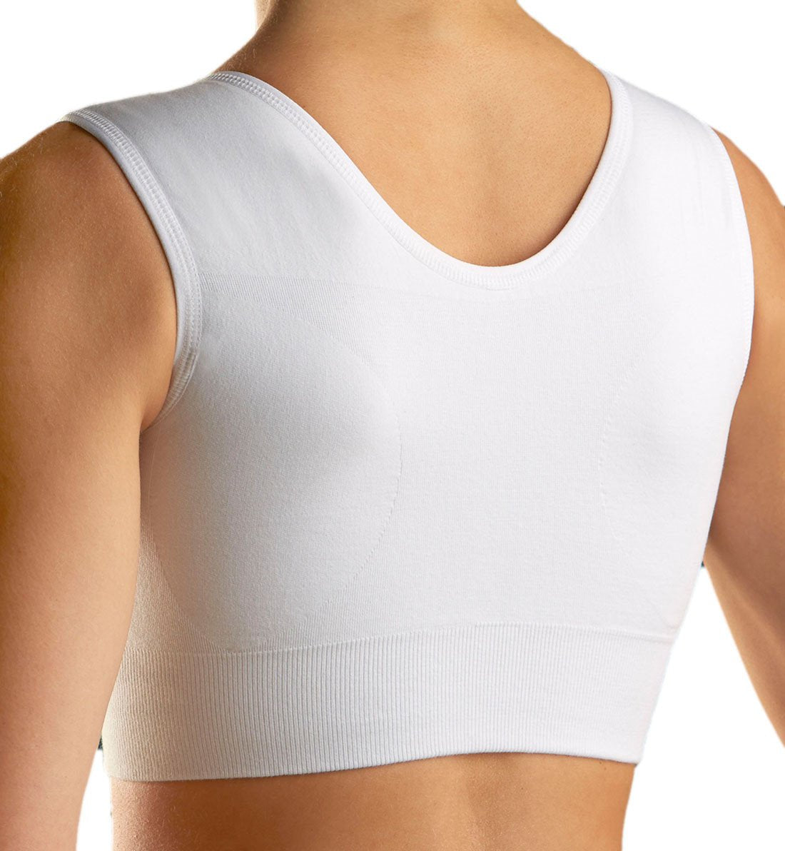 Carefix Sophia Front Close Post-Op Compression Surgical Vest (3342),Small,White - White,Small