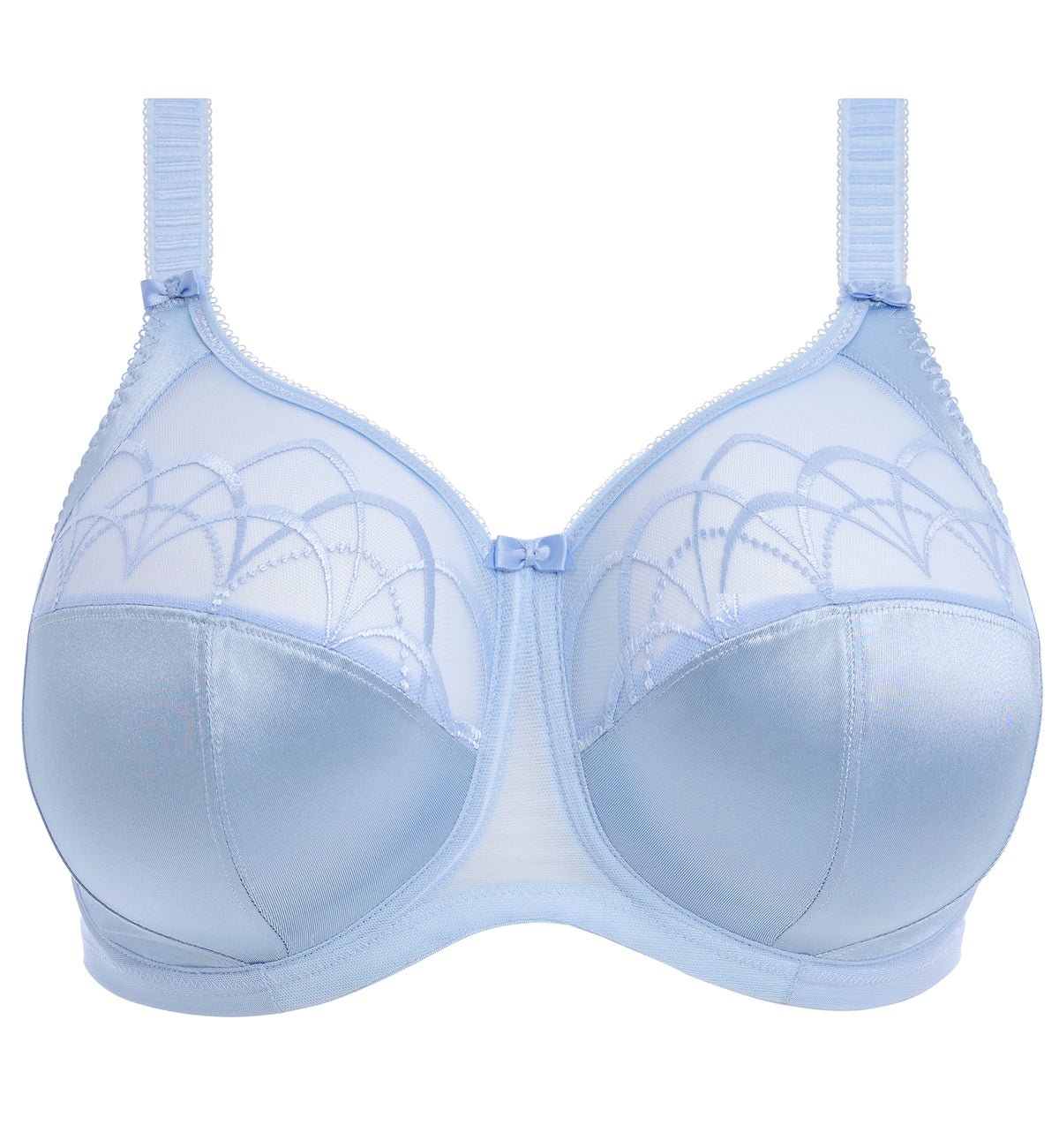 Elomi Cate Embroidered Full Cup Banded Underwire Bra (4030)- Alaska