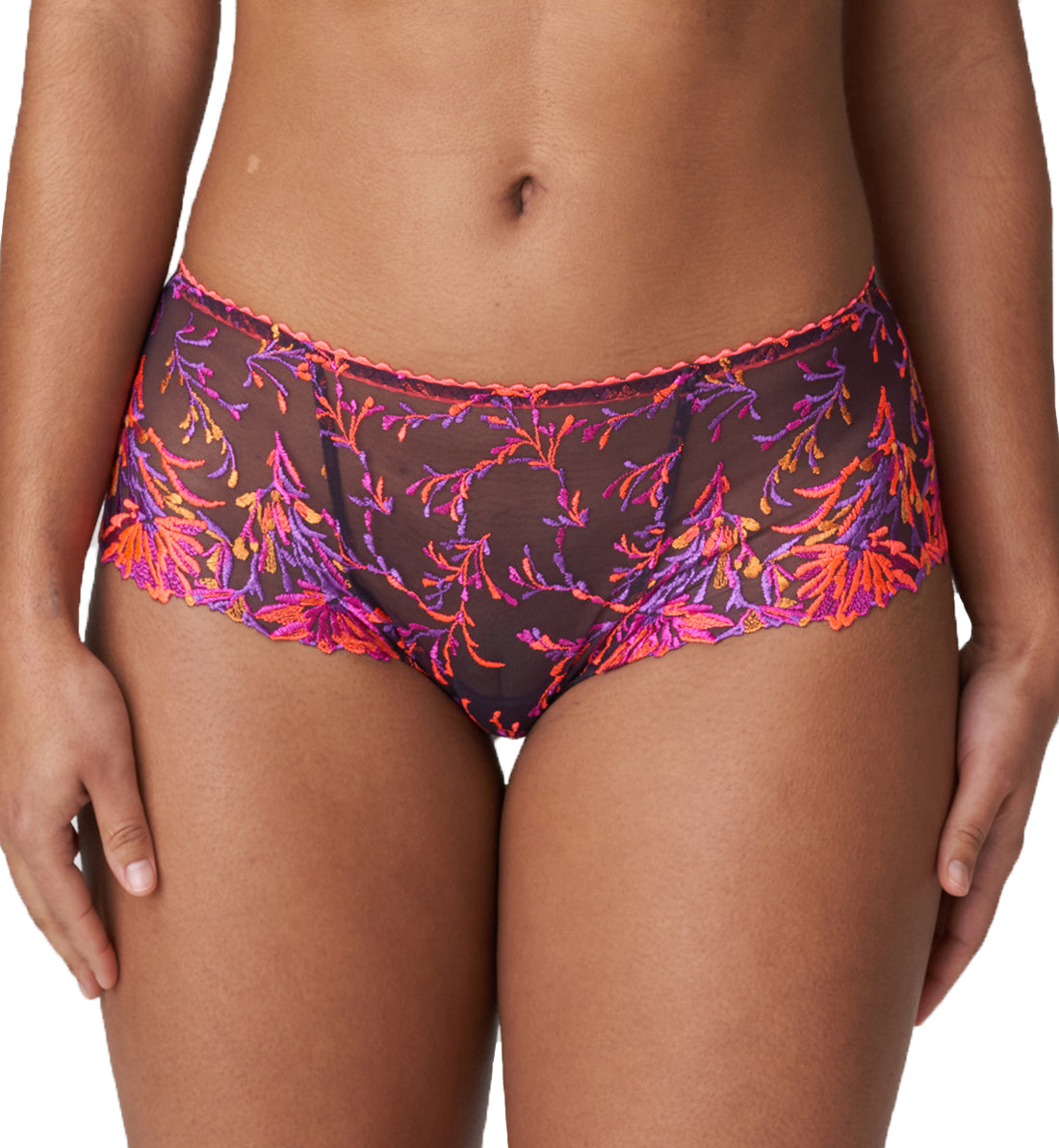 PrimaDonna Las Salinas Matching Luxury Thong (0663321),XL,Amethyst - Amethyst,XL