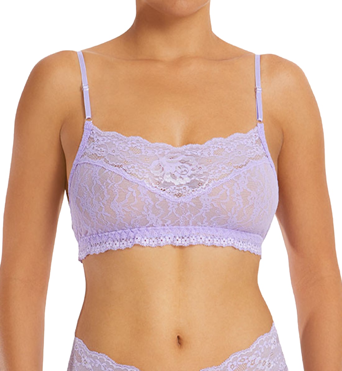 Hanky Panky American Beauty Rose Bralette (1C7524),XS,Hyacinth - Hyacinth,XS