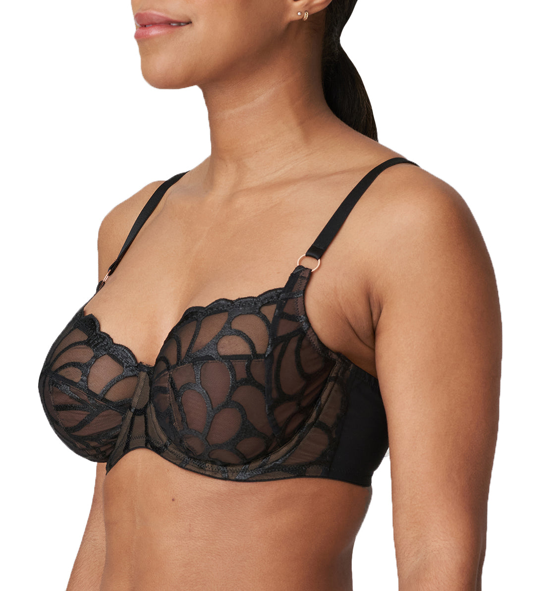 PrimaDonna Twist Aprodisia Full Cup Underwire Bra (0142160),32F,Black - Black,32F