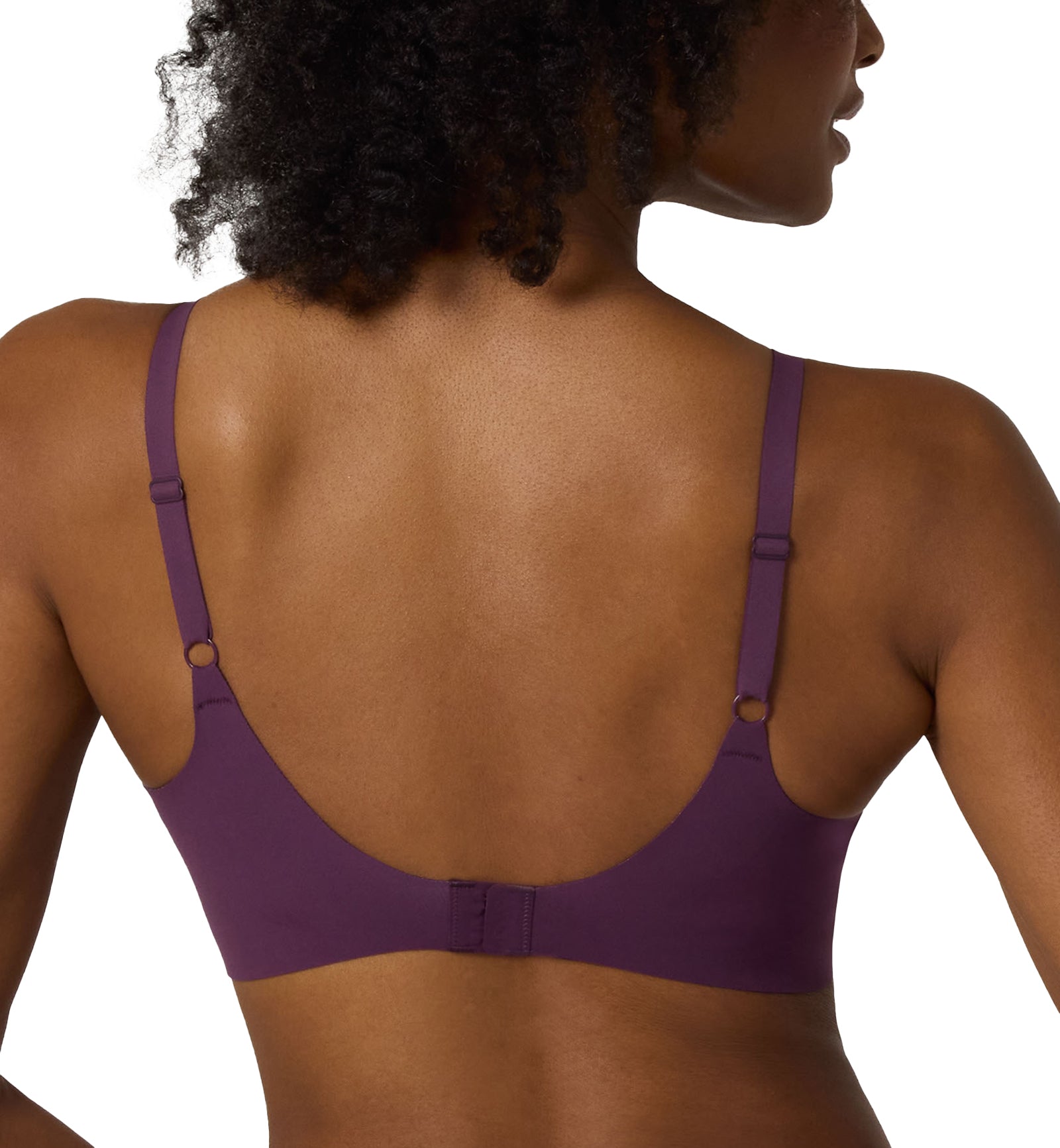 Evelyn & Bobbie BEYOND Adjustable Bra (1732),Small,Plum - Plum,Small
