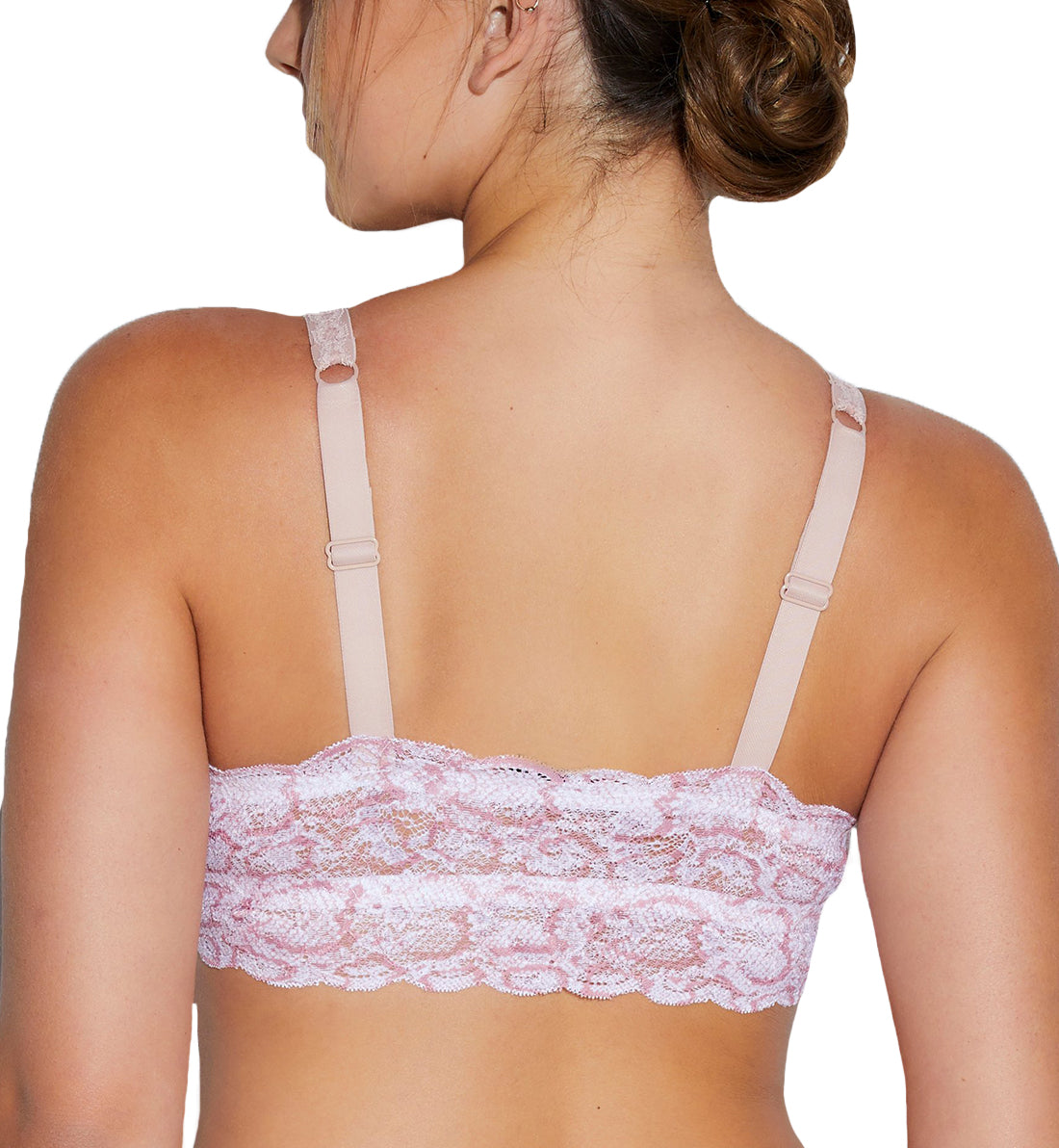 Cosabella Never Say Never Printed CURVY Sweetie Bralette (NEVEP1310),XS,Mandorla Snake - Mandorla Snake,XS