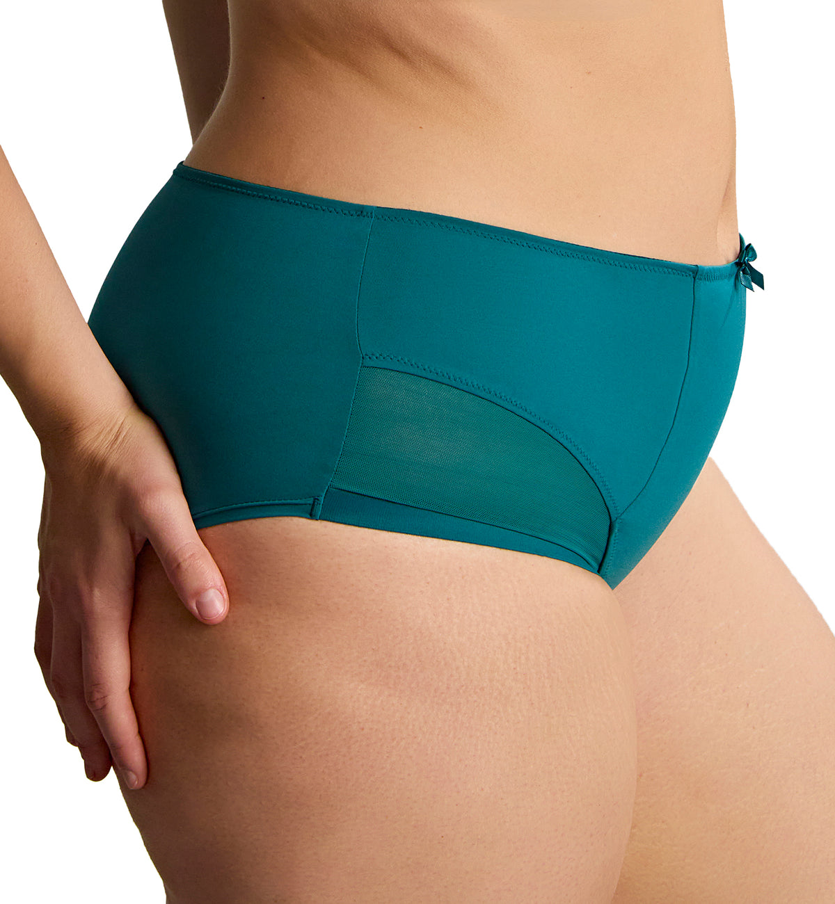 Sculptresse Bliss Deep Brief (10684),Large,Teal - Teal,Large