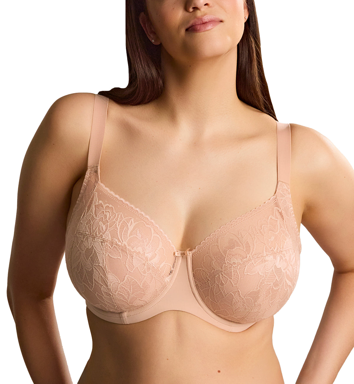 Sculptresse Dream Comfort Full Cup Underwire Bra (11505),34E,Cameo Rose - Cameo Rose,34E