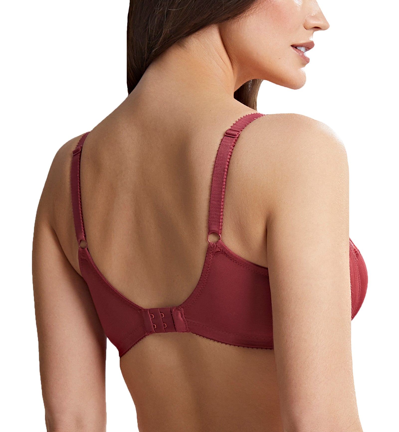 Panache Emilia Full Cup Underwire Bra (10445),30G,Mineral Red - Mineral Red,30G