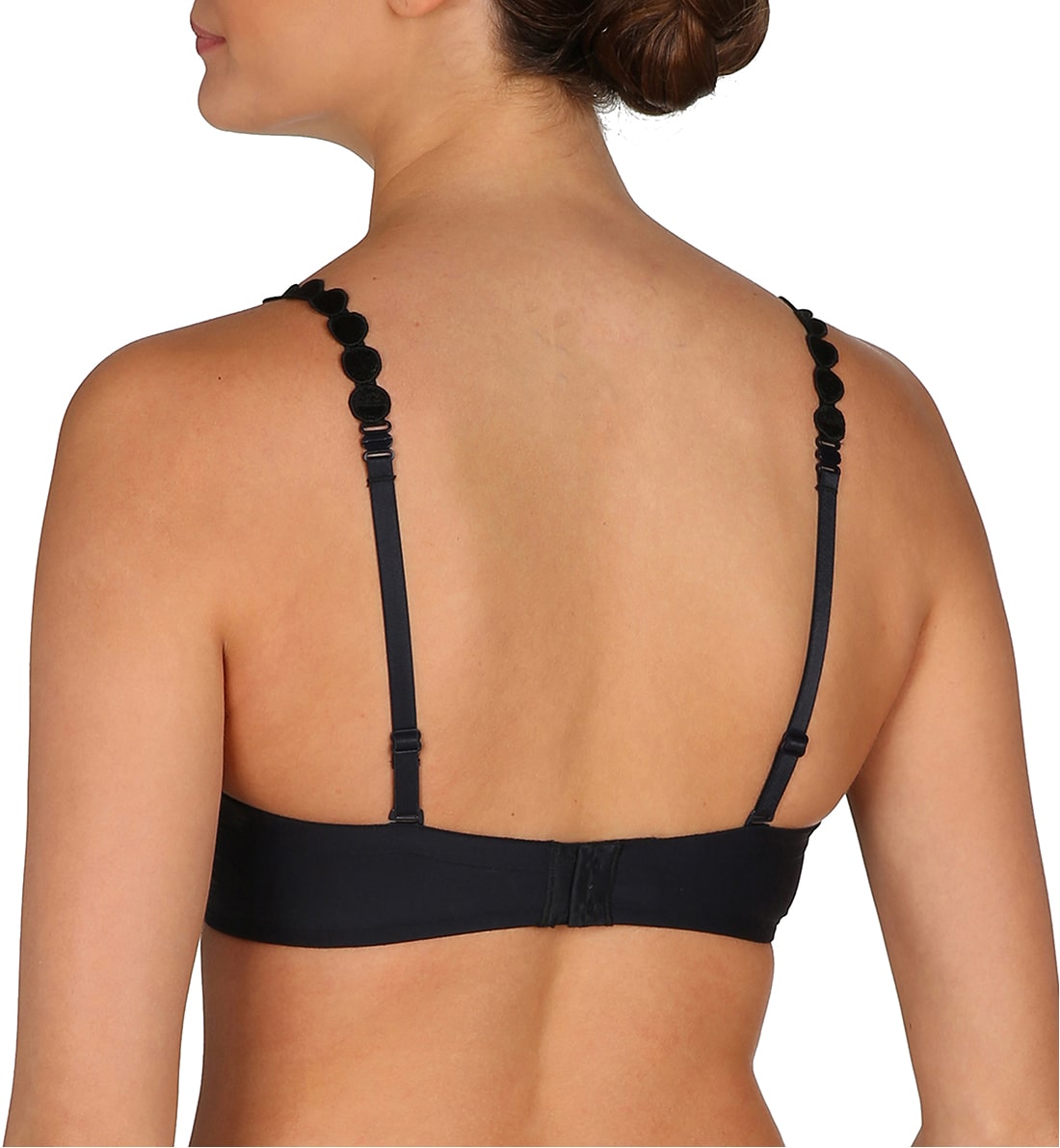 Marie Jo Tom Convertible Seamless Underwire Bra (0120826),30C,Charcoal - Charcoal,30C