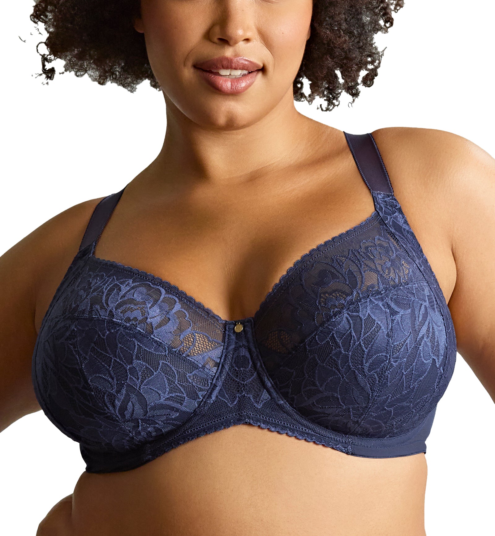 Sculptresse by Panache Dream Full Cup Underwire Bra (10805),34F,Navy - Navy,34F