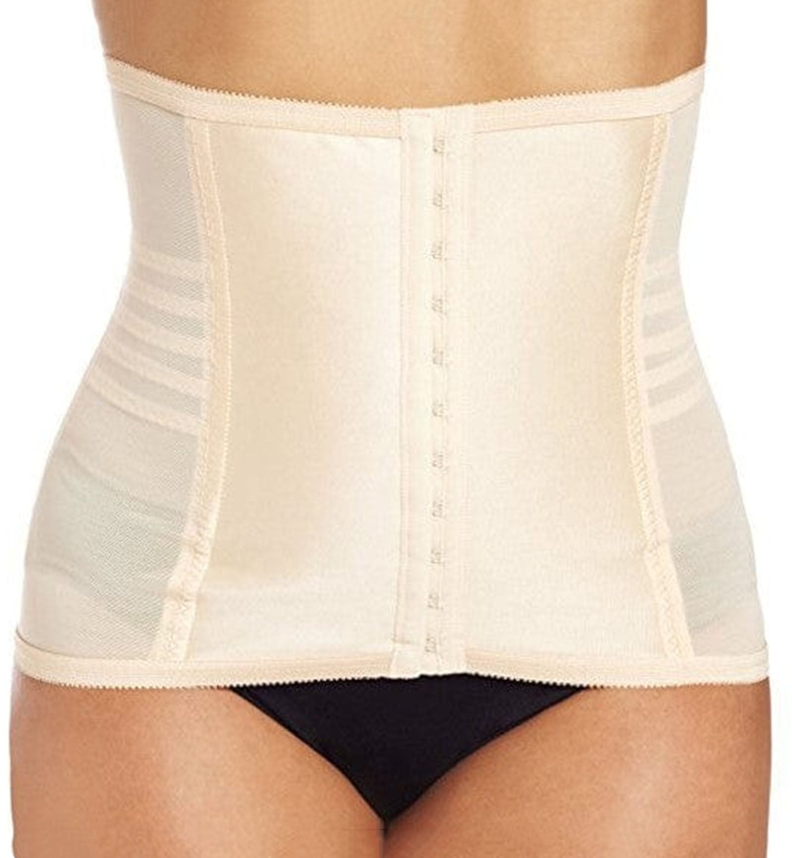 Rago Satin Panel Waist Cincher (821),XS,Beige - Beige,XS