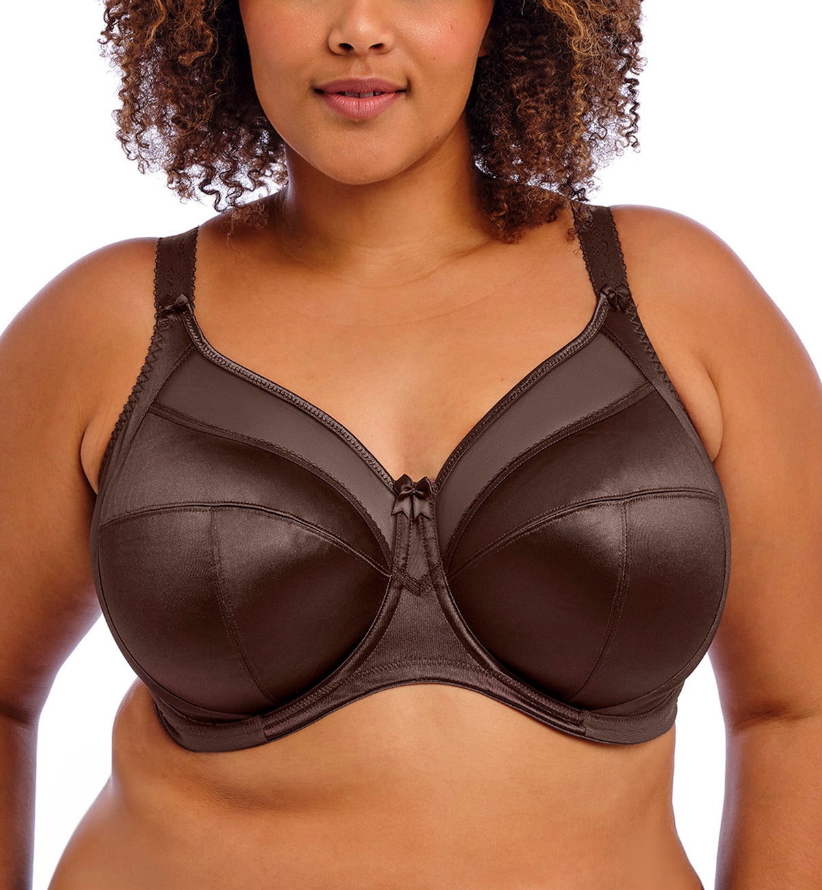 Goddess Keira Support Underwire Bra (6090),34I,Chocolate - Chocolate,34I