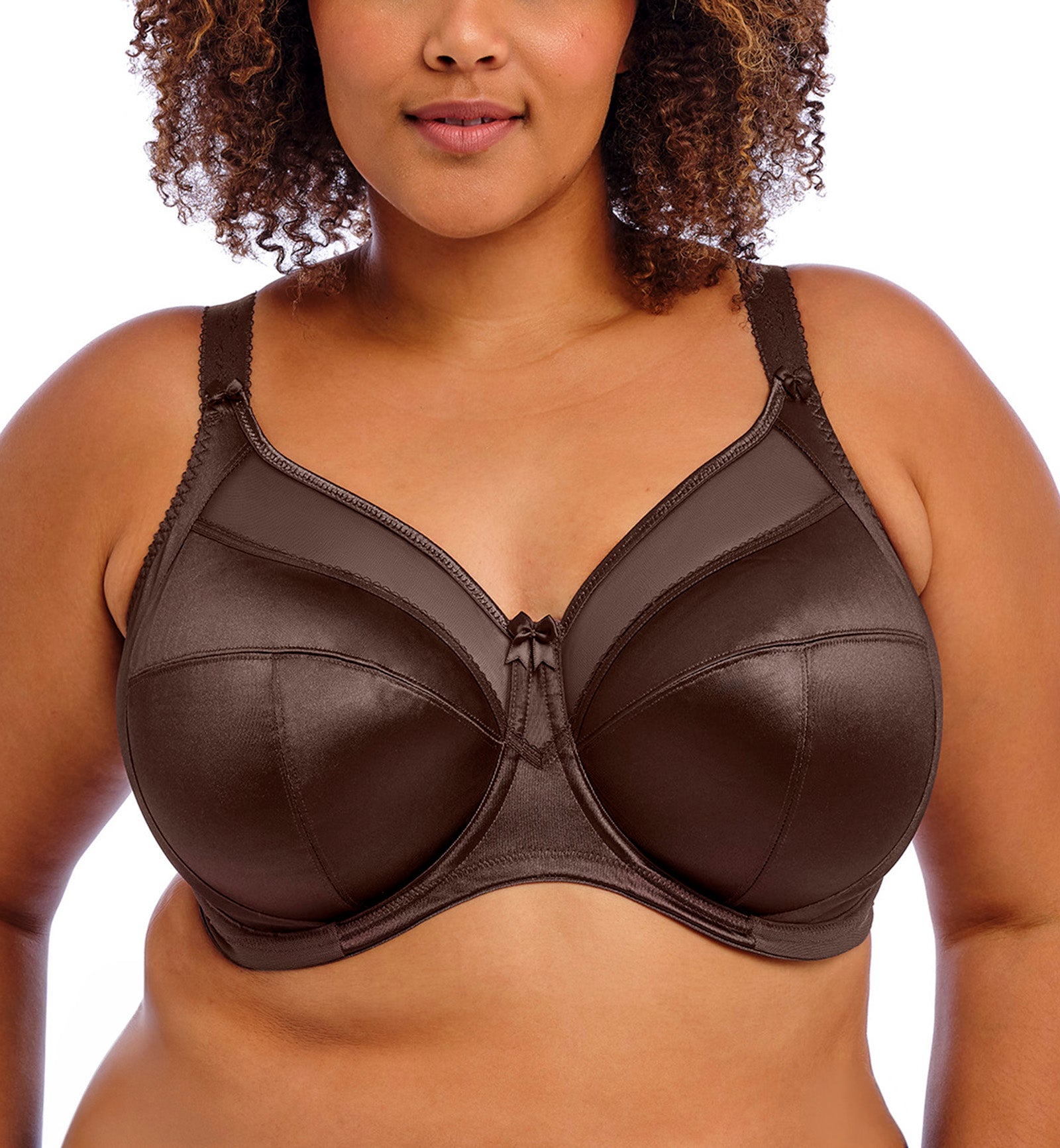Goddess Keira Support Underwire Bra (6090),34I,Chocolate - Chocolate,34I