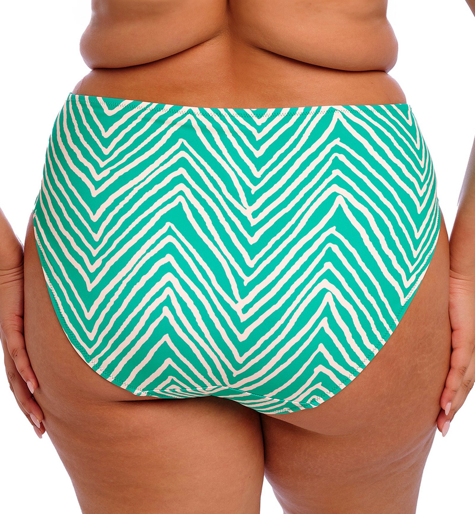 Elomi Fiji Falls Mid Rise Bikini Brief (ES802672),12,Marine - Marine,12