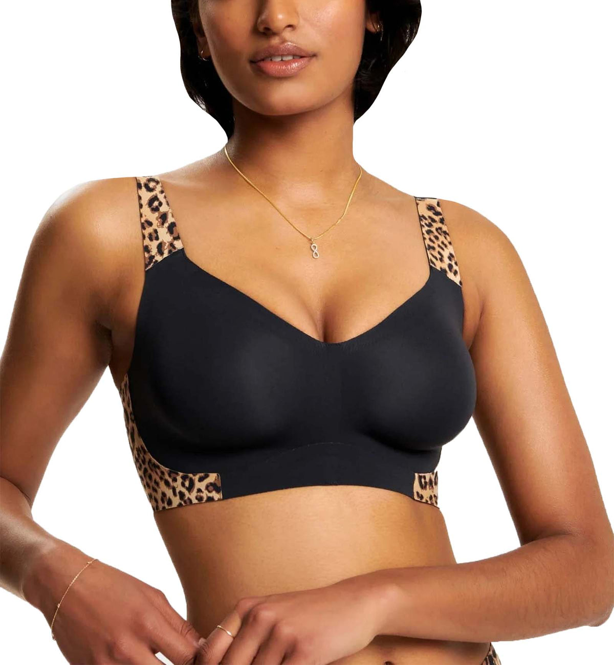 Evelyn & Bobbie BEYOND Adjustable Bra (1732),Small,Leopard - Leopard,Small